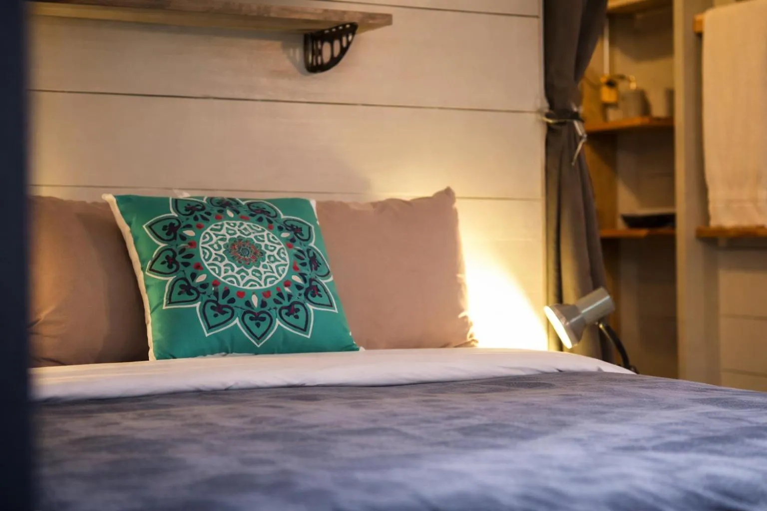 Bed in La Bicok EcoLodge