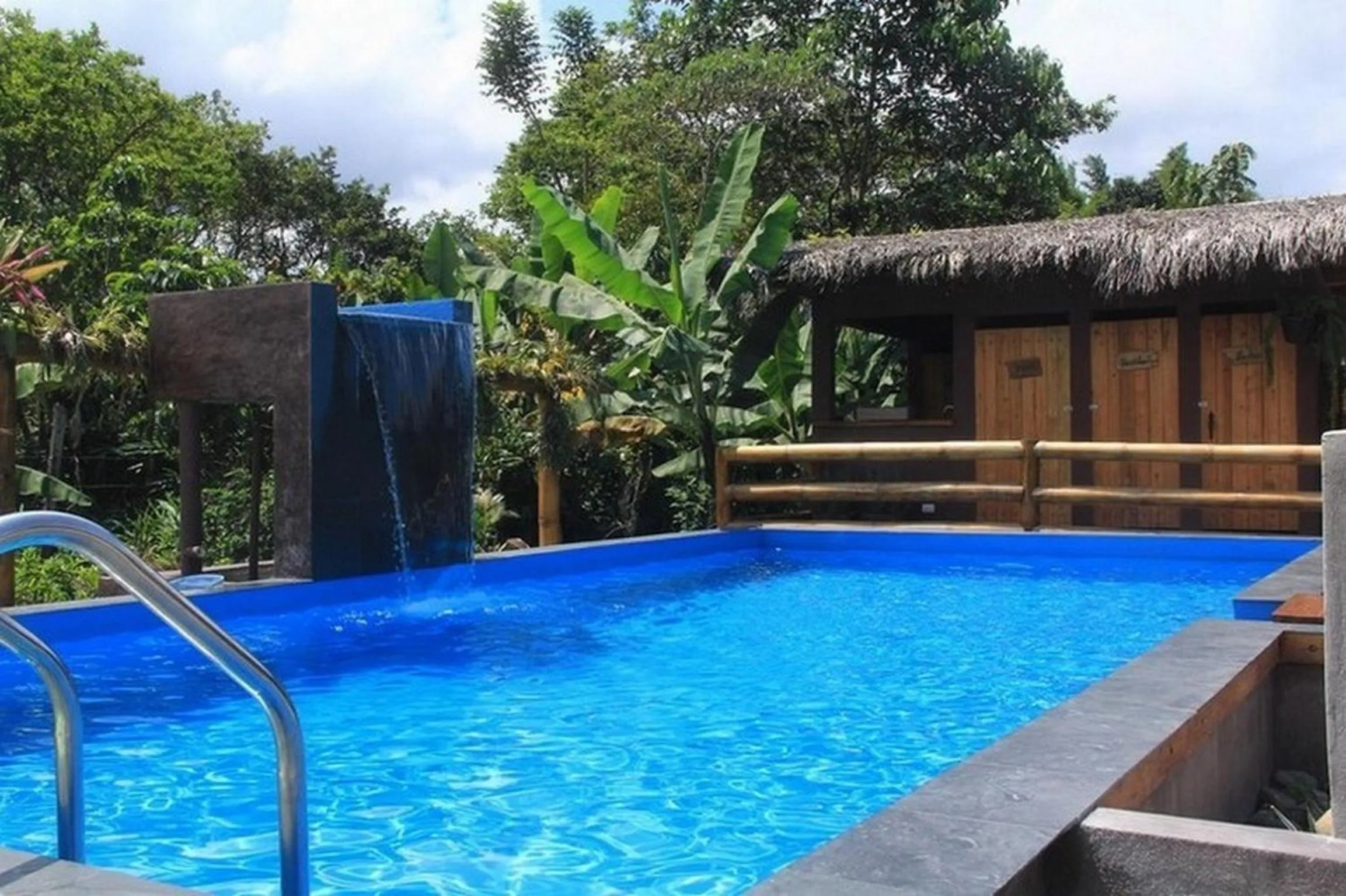 Garden in La Bicok EcoLodge