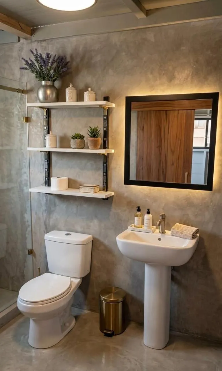 Bathroom in La Bicok EcoLodge