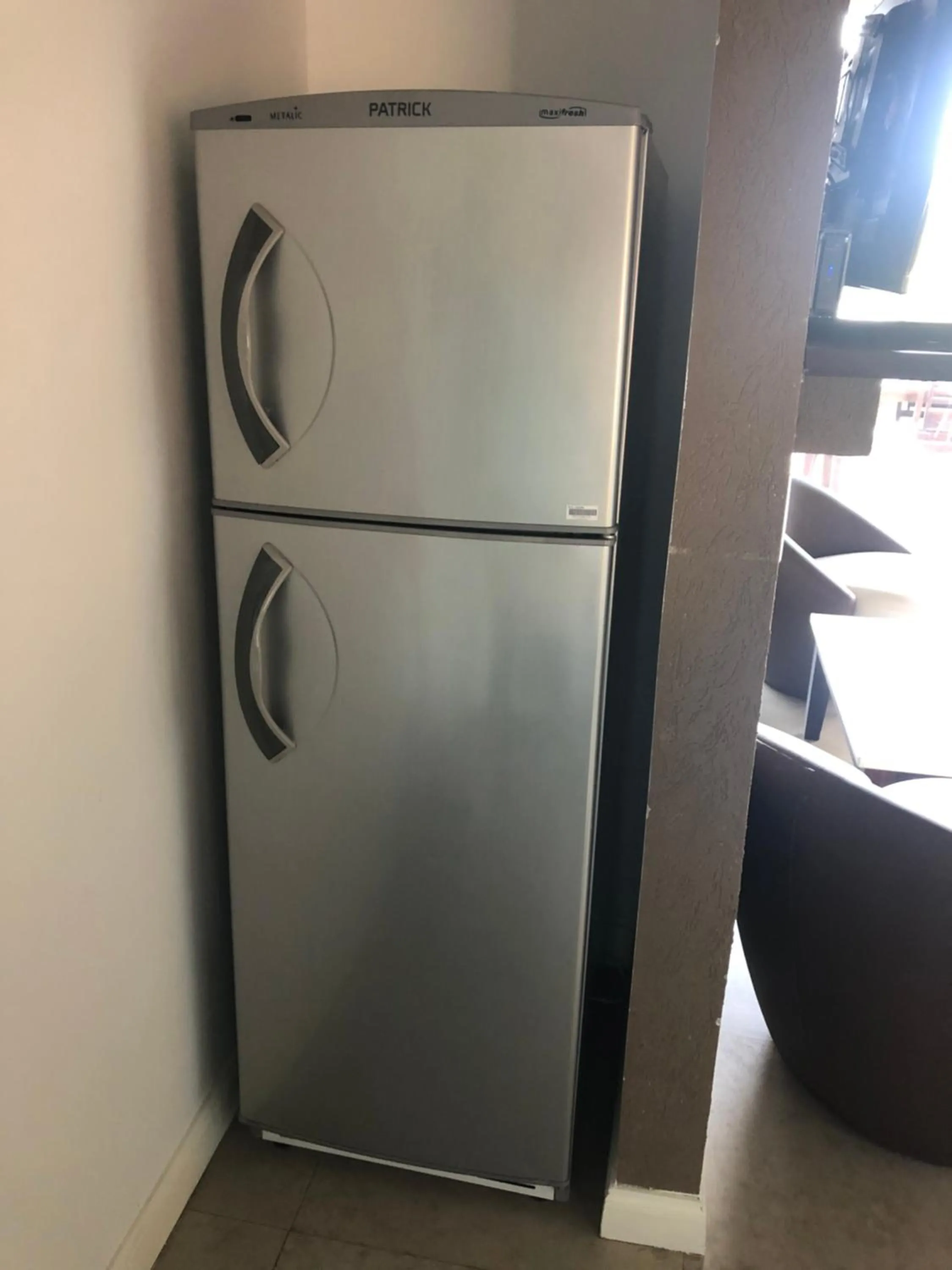 Kitchen or kitchenette in Linda Bay spa playa Unidad 603 Mar de Las Pampas