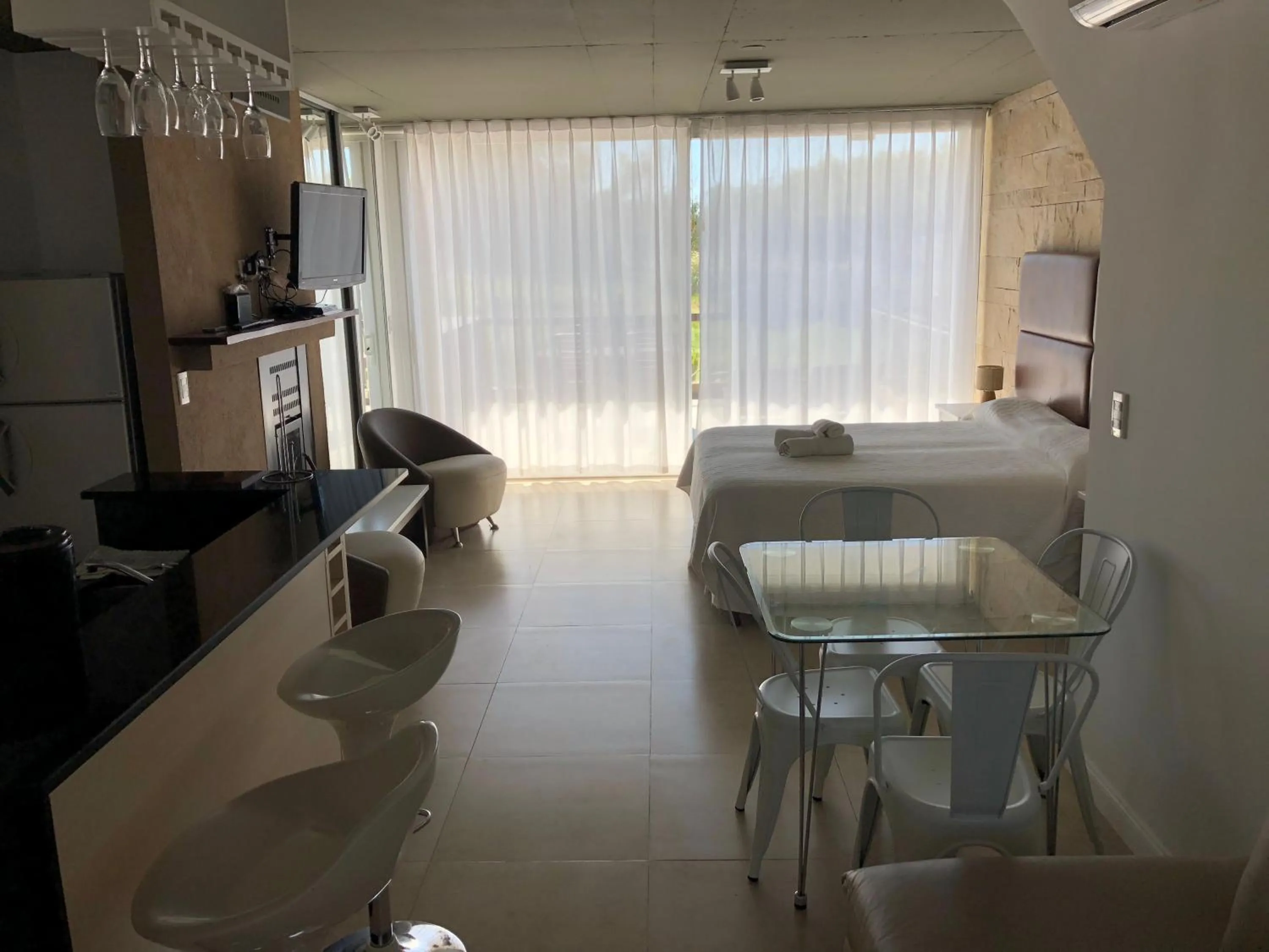 Bed in Linda Bay spa playa Unidad 603 Mar de Las Pampas