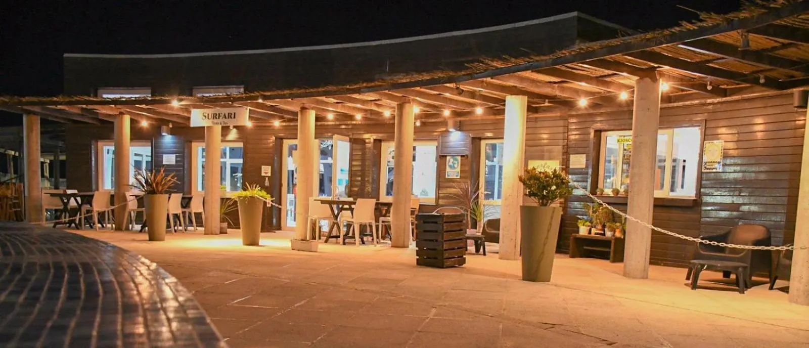 Restaurant/places to eat in Linda Bay spa playa Unidad 603 Mar de Las Pampas