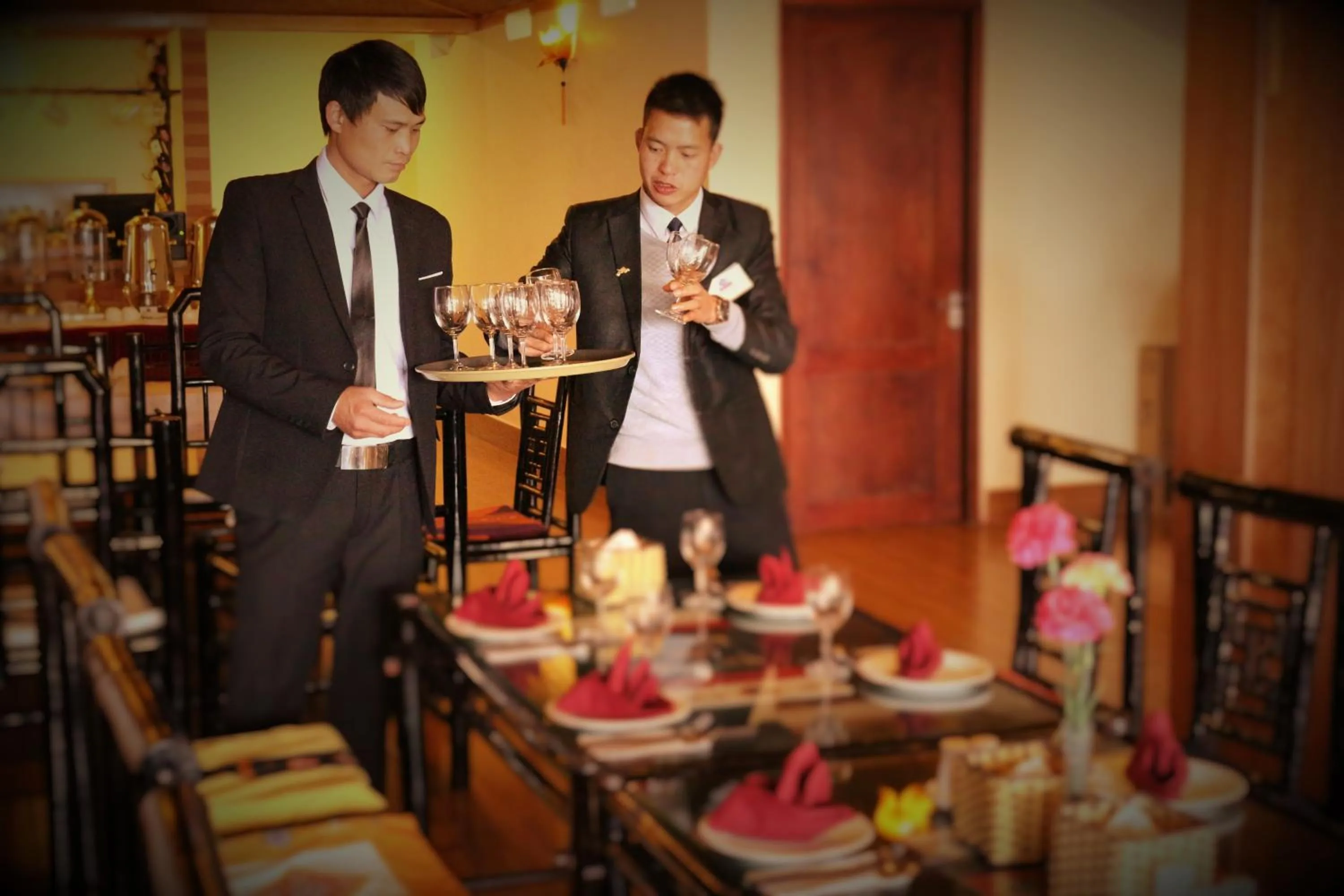 Lounge or bar in Sapa Dragon Hotel