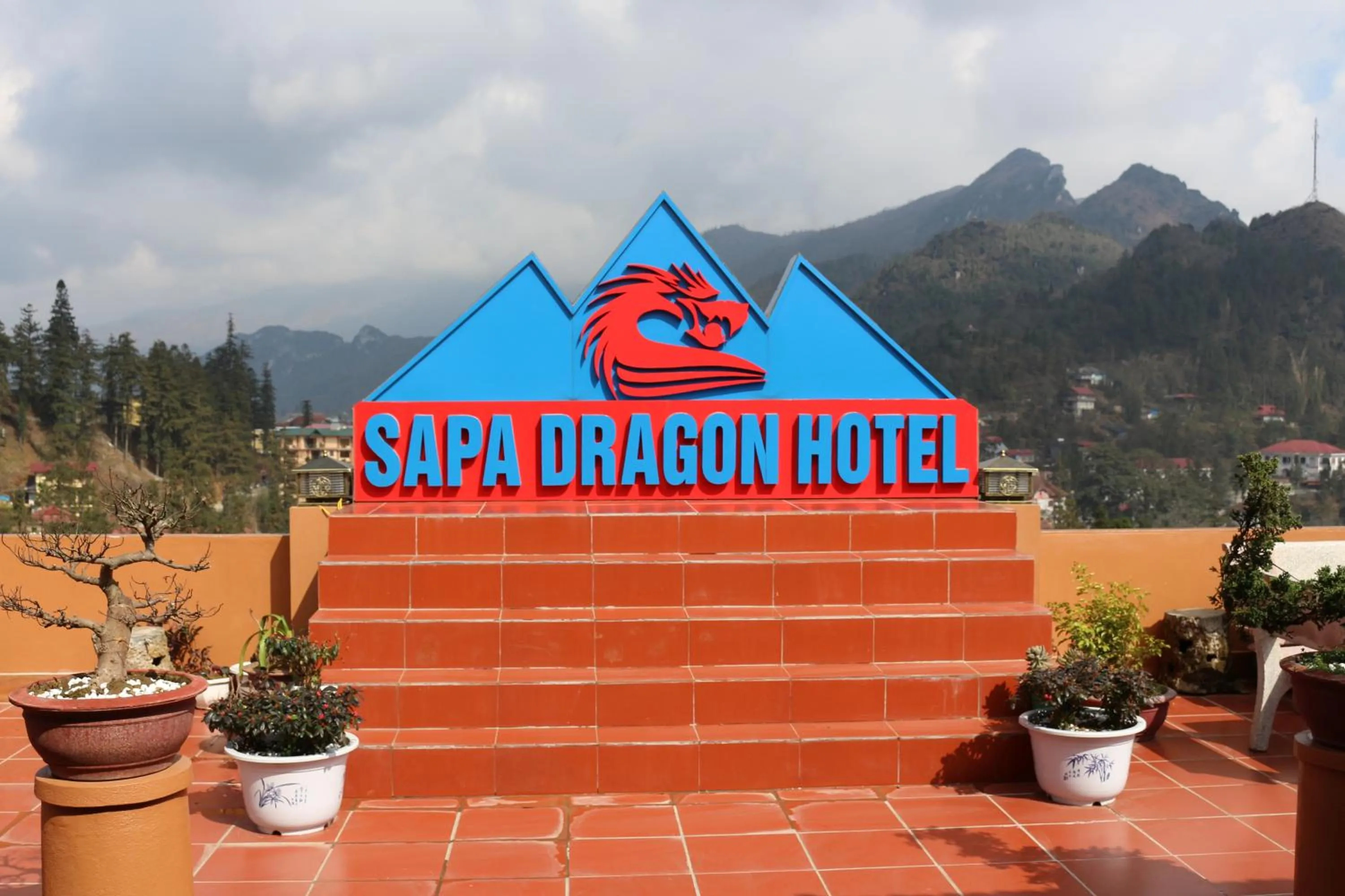 Balcony/Terrace in Sapa Dragon Hotel