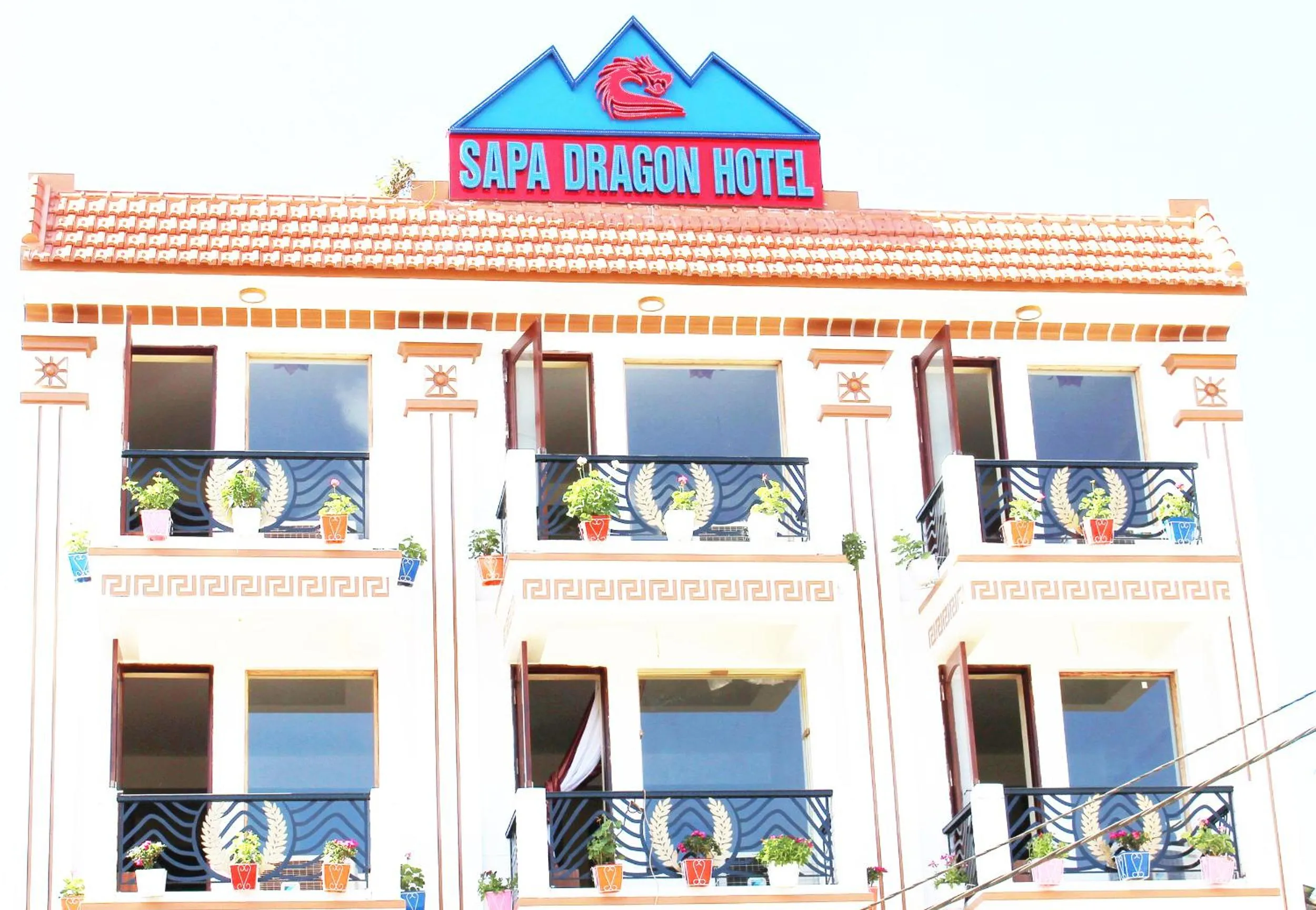 Property building in Sapa Dragon Hotel