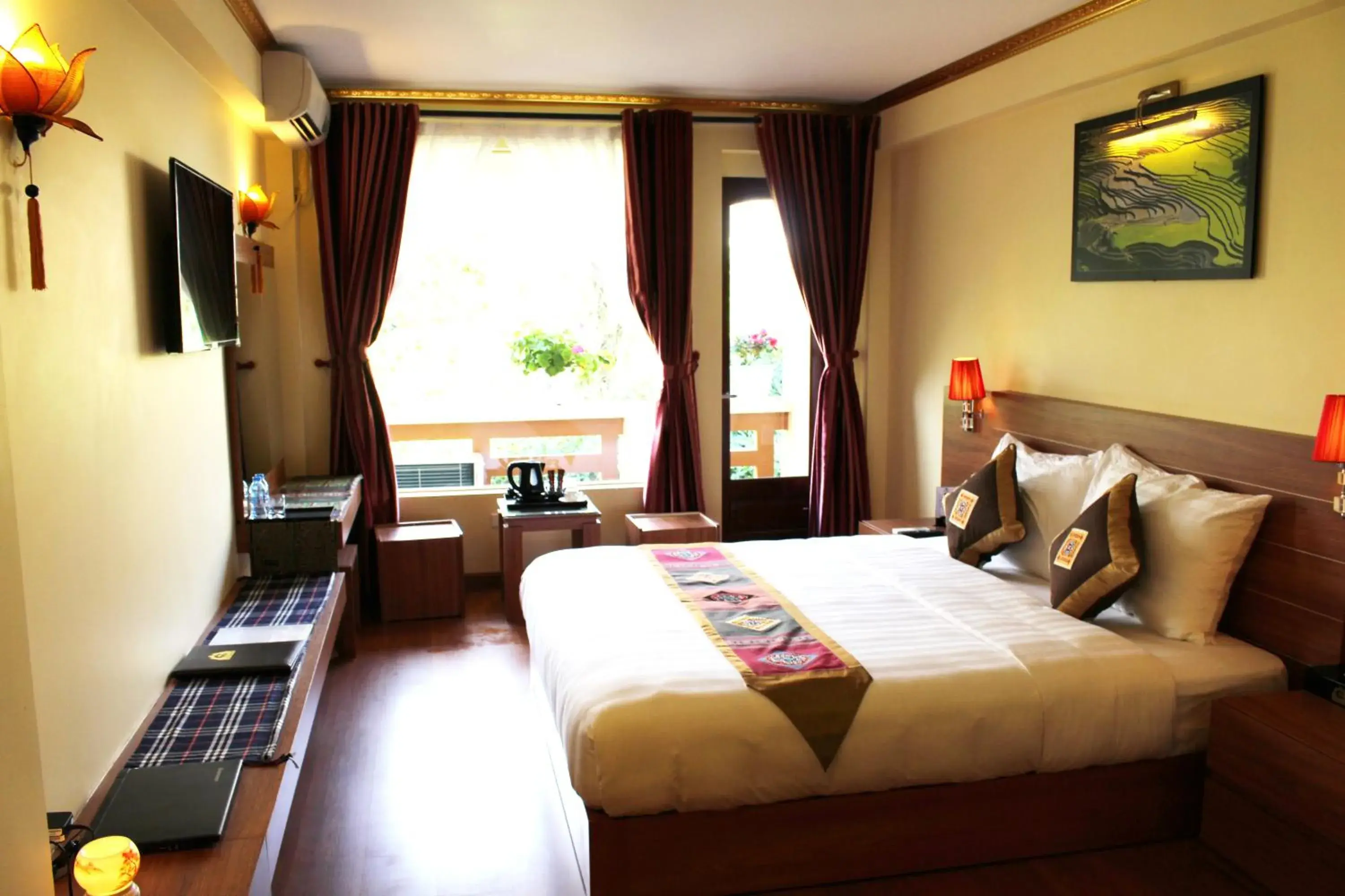 Deluxe Double Room in Sapa Dragon Hotel Deluxe Double Room in Sapa Dragon Hotel