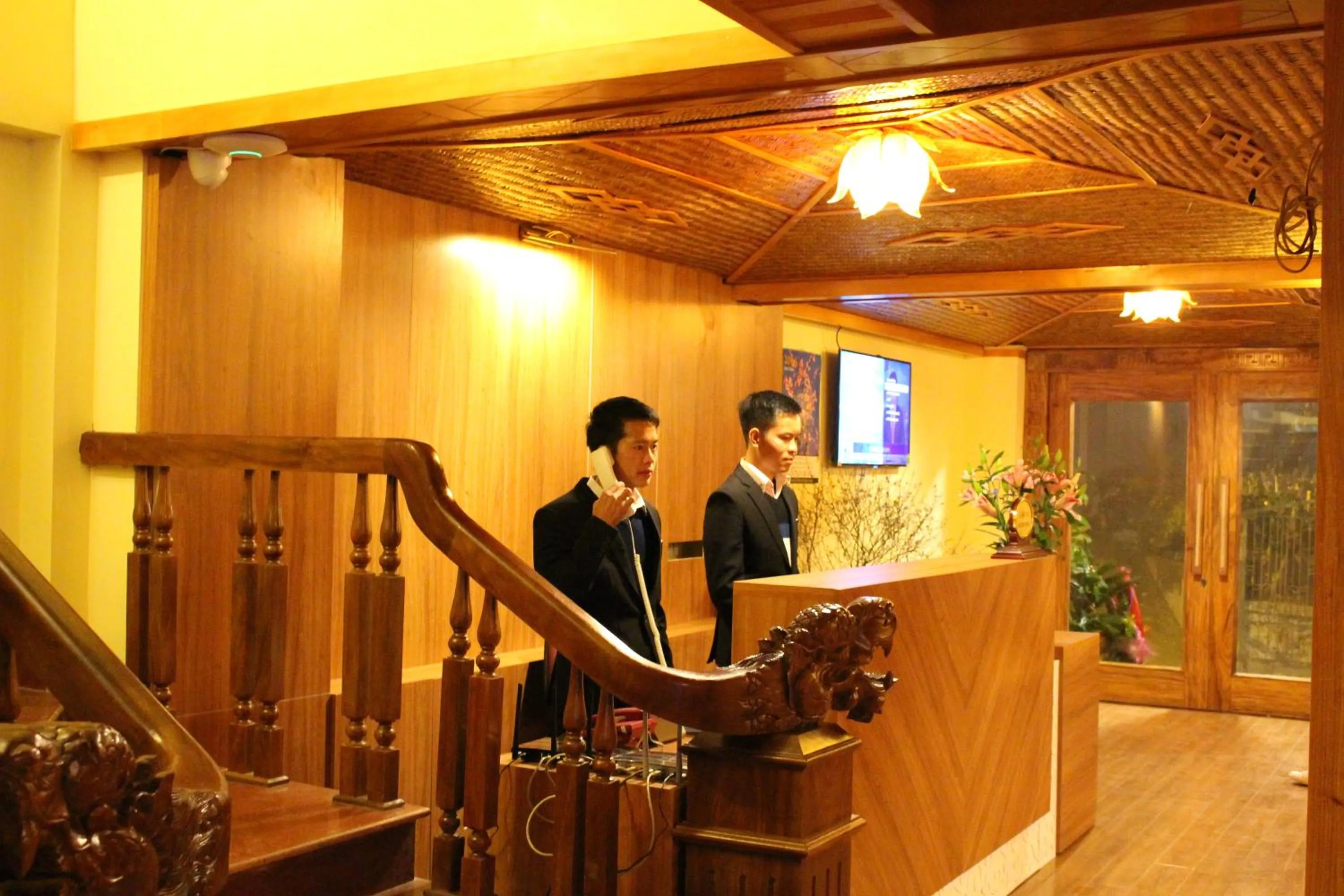 Lobby or reception in Sapa Dragon Hotel