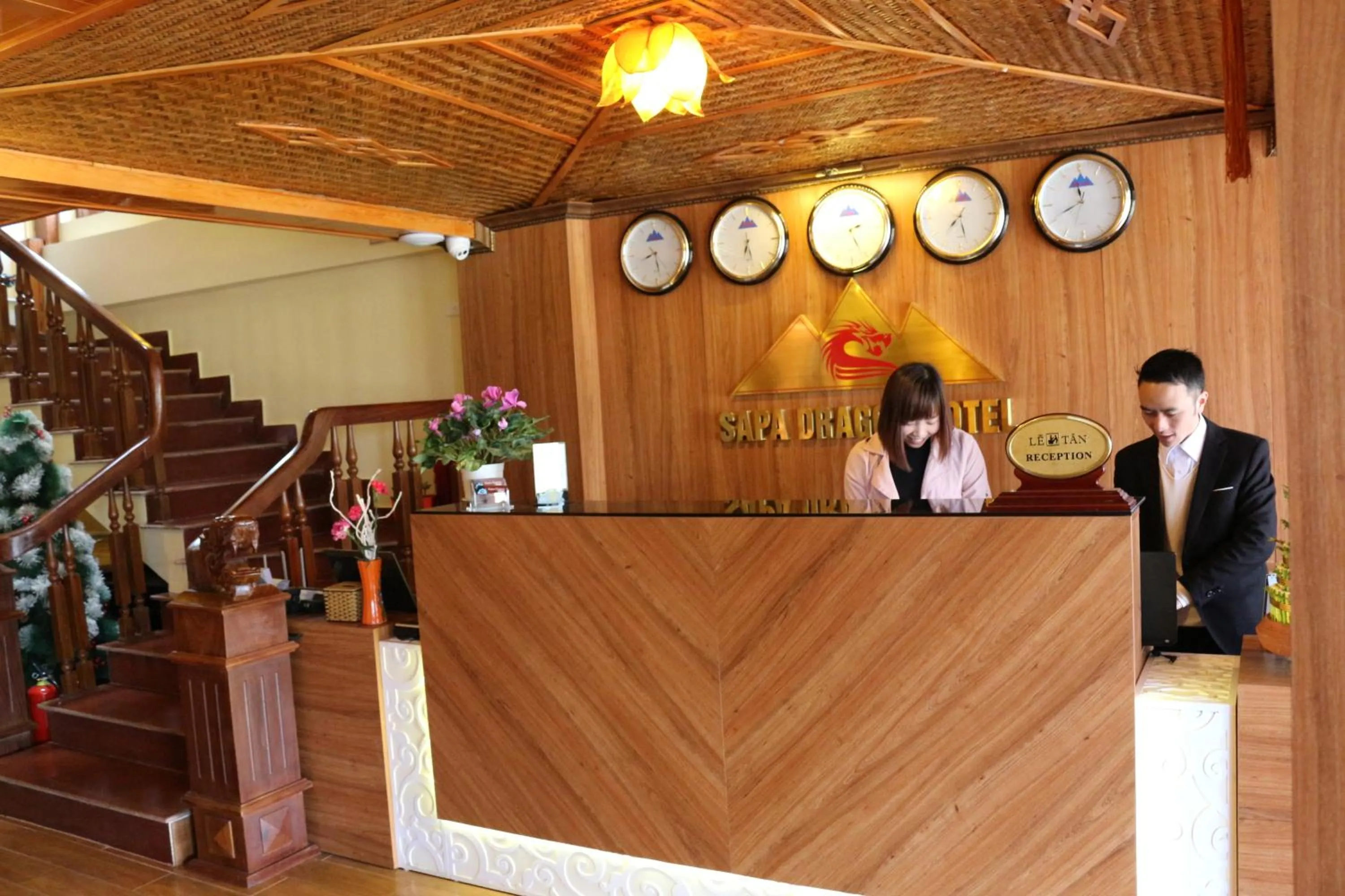 Lobby or reception in Sapa Dragon Hotel