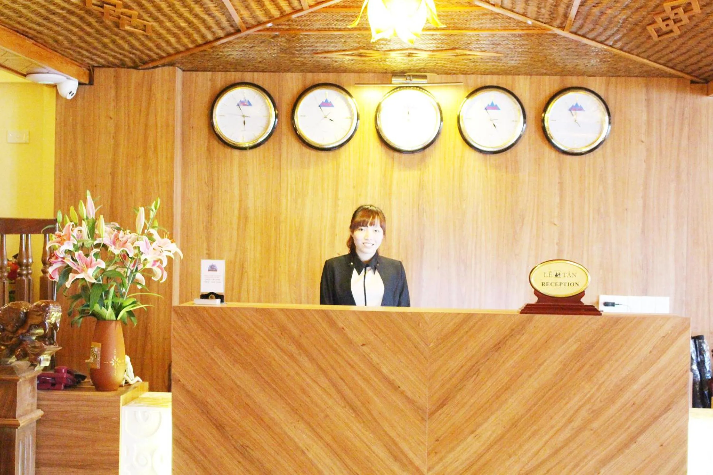 Staff in Sapa Dragon Hotel