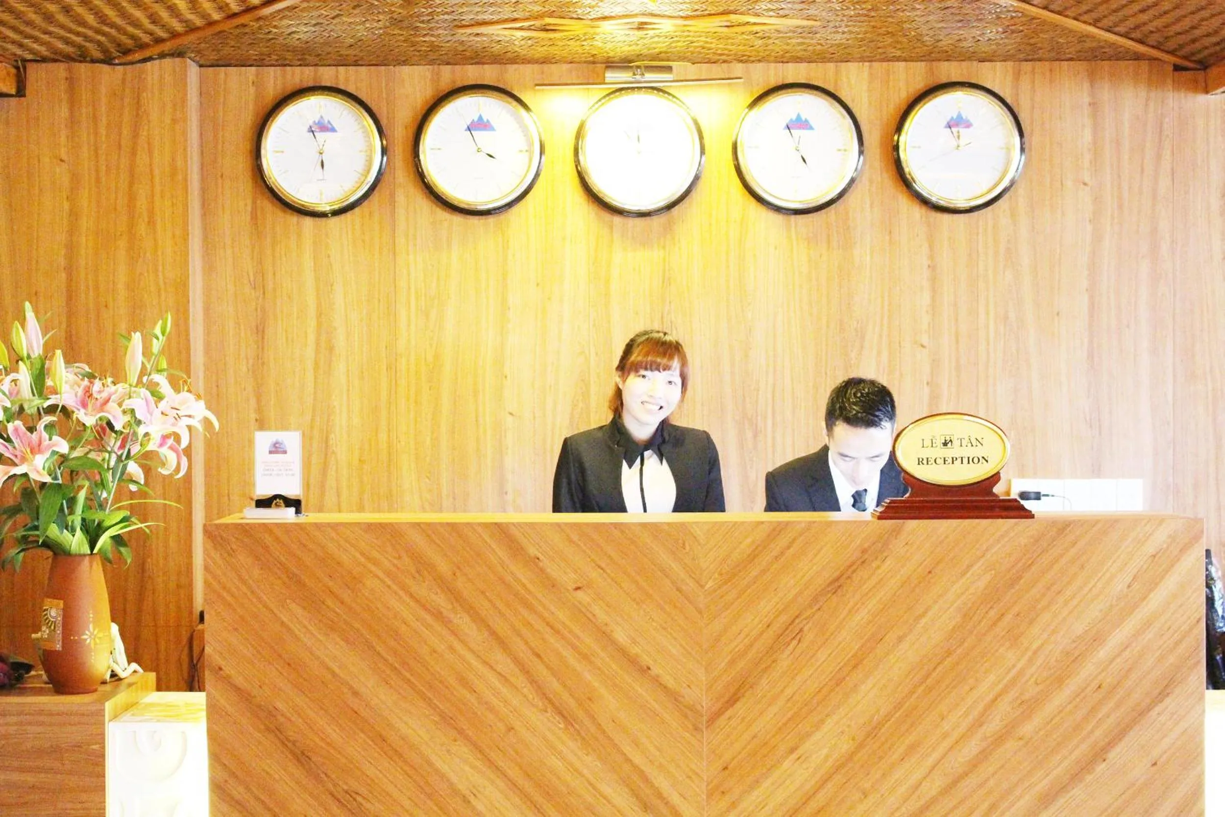 Staff in Sapa Dragon Hotel