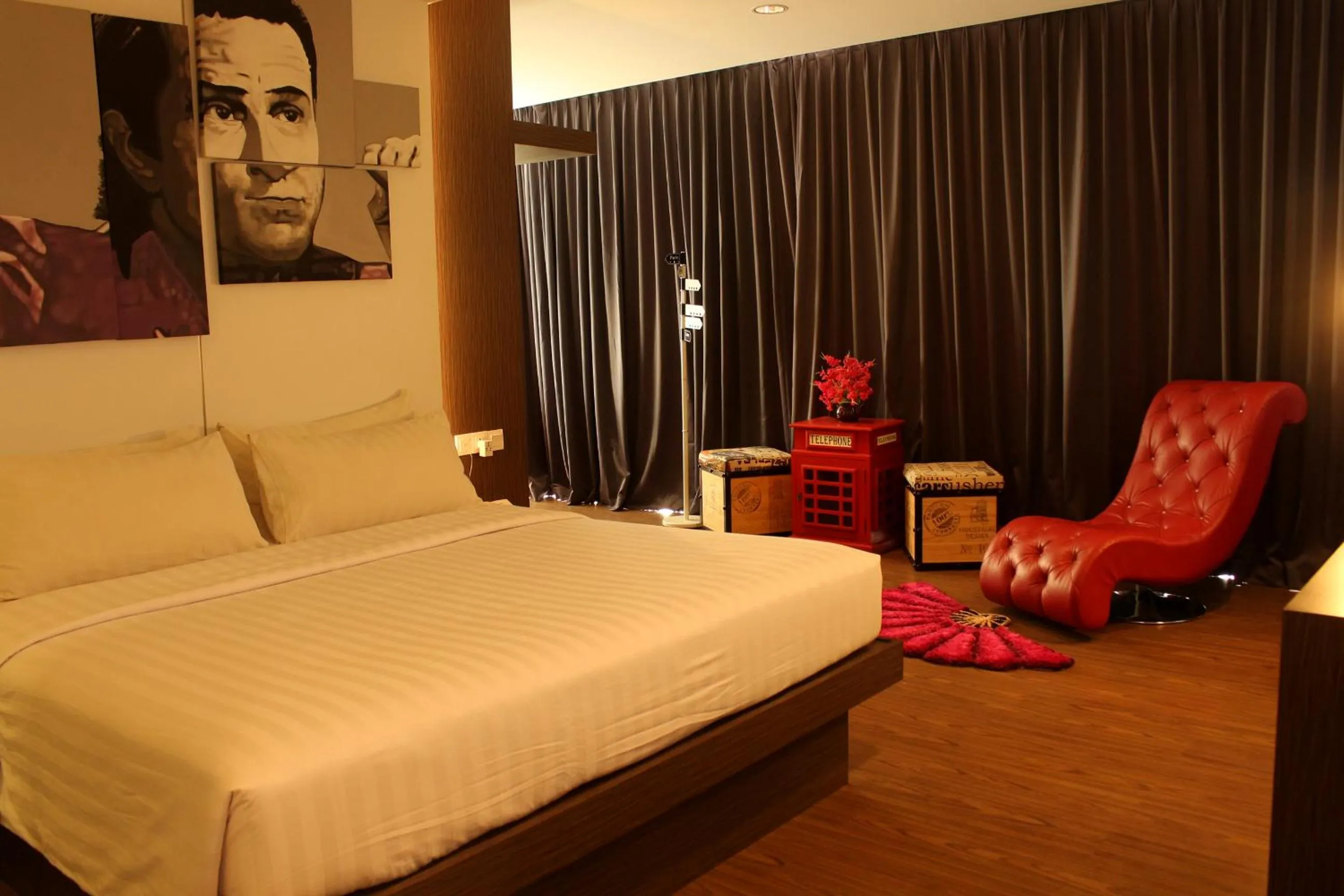 Bed in OS Style Hotel Batu Aji Batam Powered by Archipelago