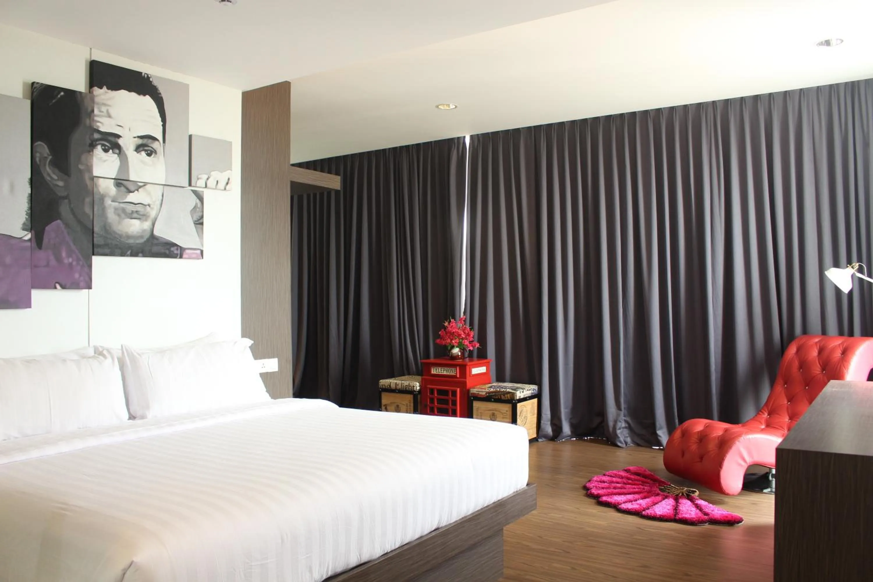 Bed in OS Style Hotel Batu Aji Batam Powered by Archipelago