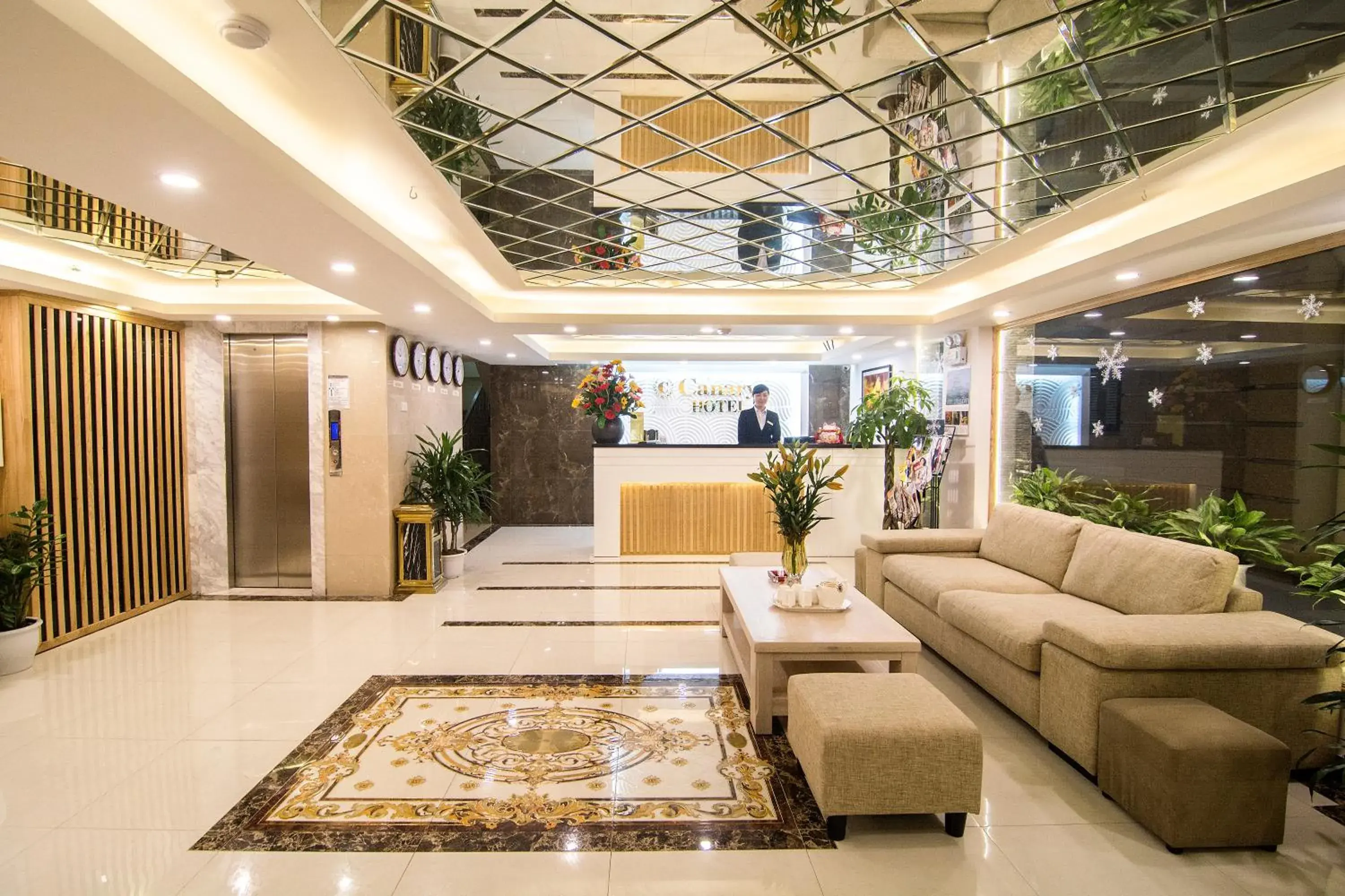 Lobby or reception in Canary Ha Noi Hotel Lobby or reception in Canary Ha Noi Hotel