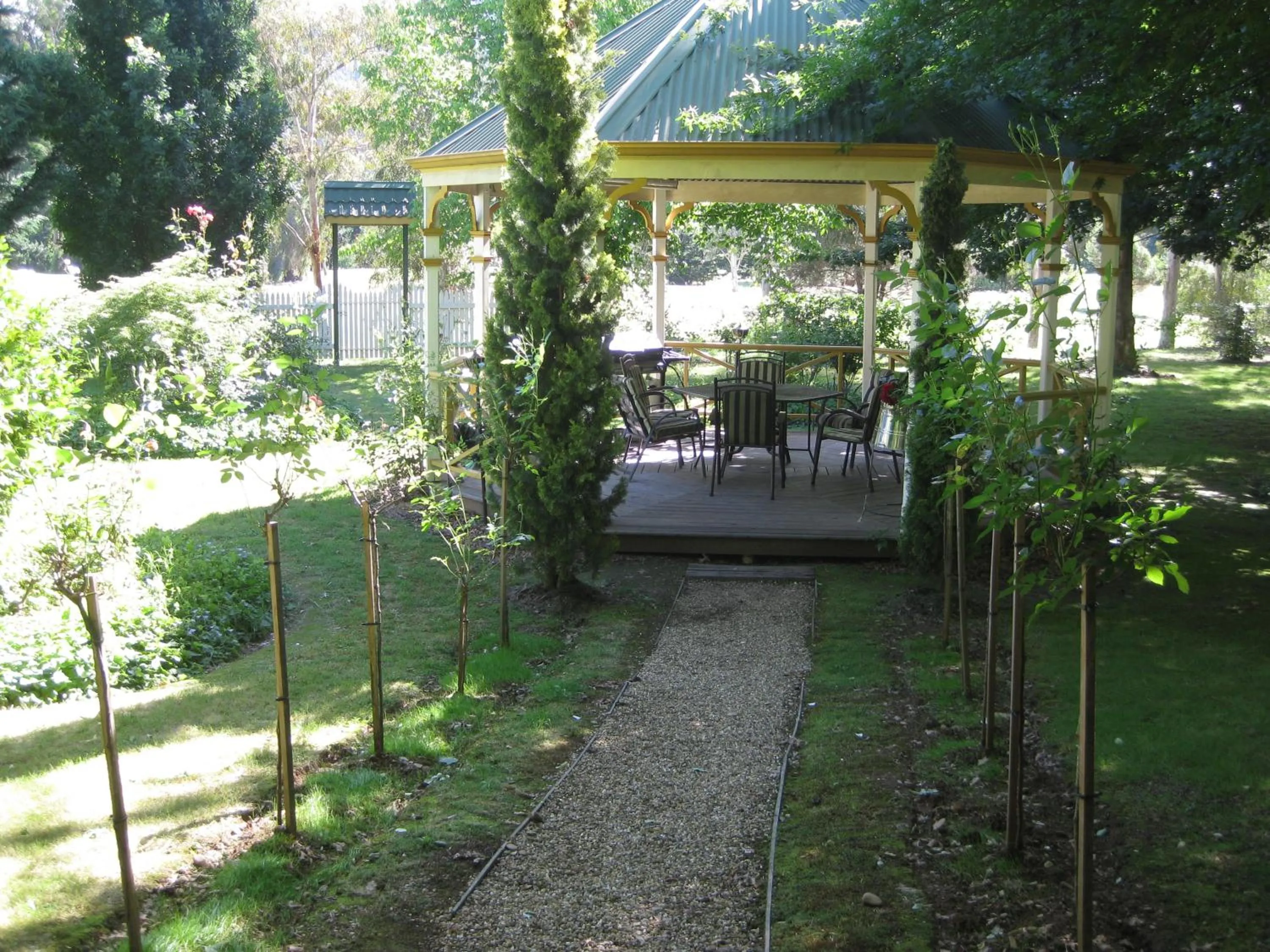 BBQ facilities in Chalets Lumineux