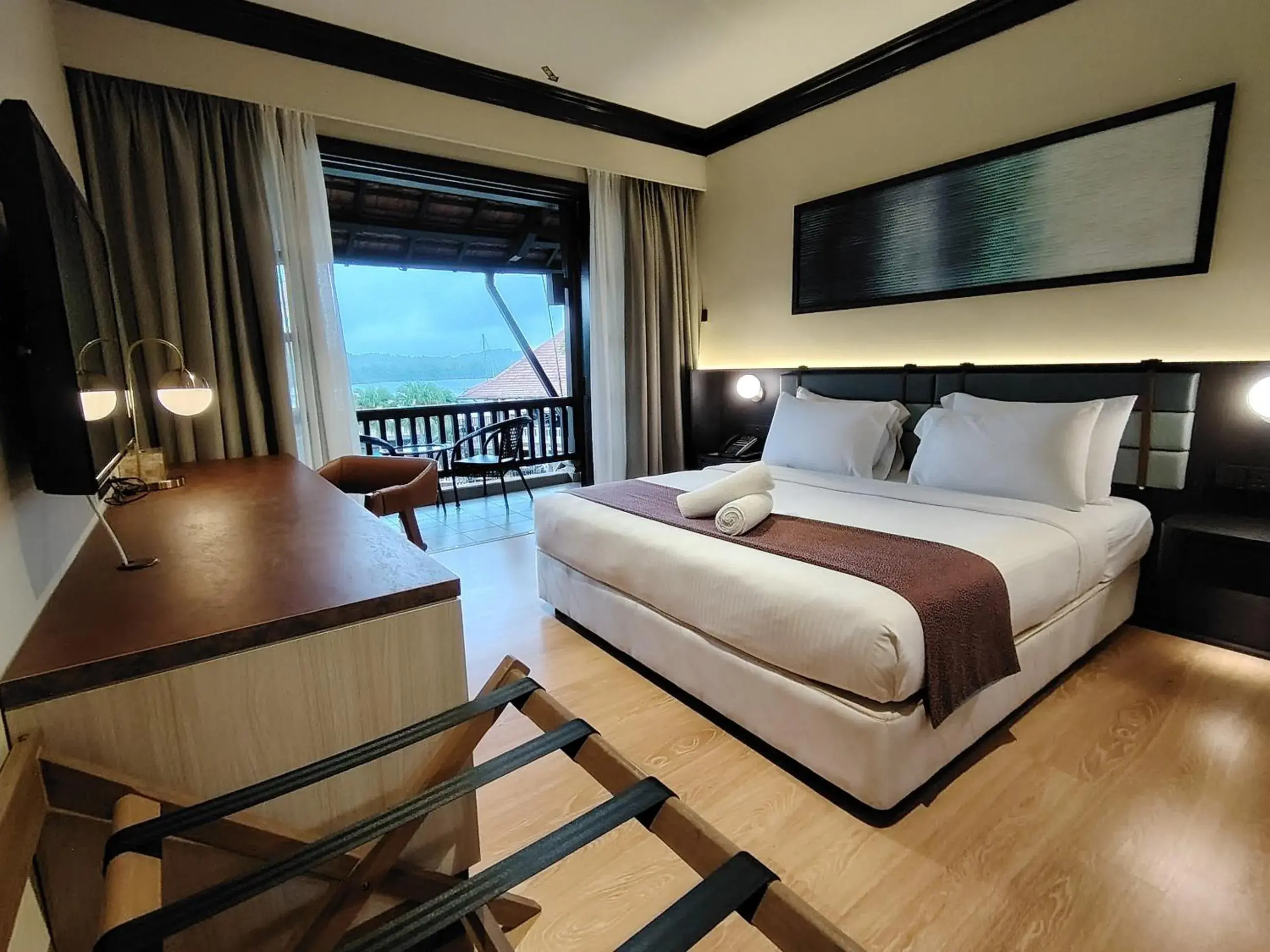 Bed in Sebana Cove Resort Bed in Sebana Cove Resort