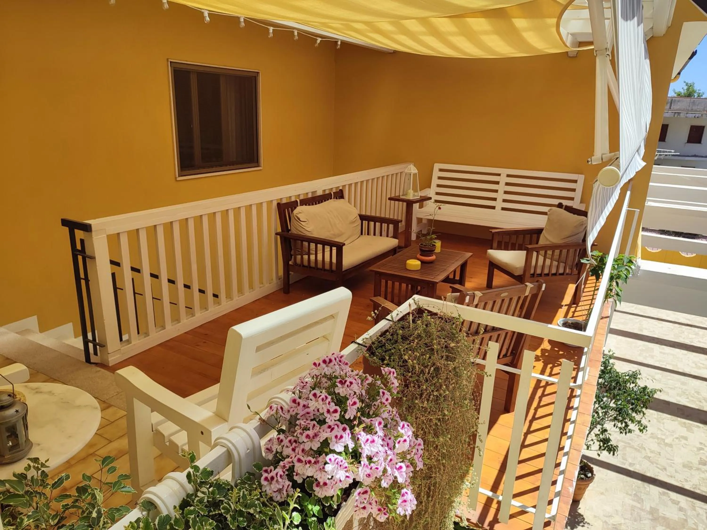 Patio in B&B Sant'Eufemia