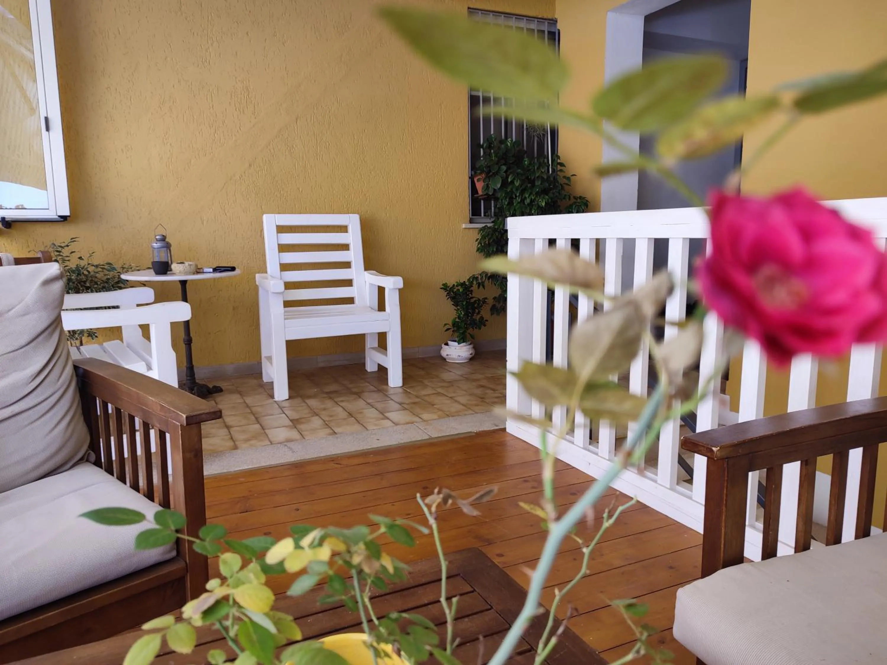 Patio in B&B Sant'Eufemia