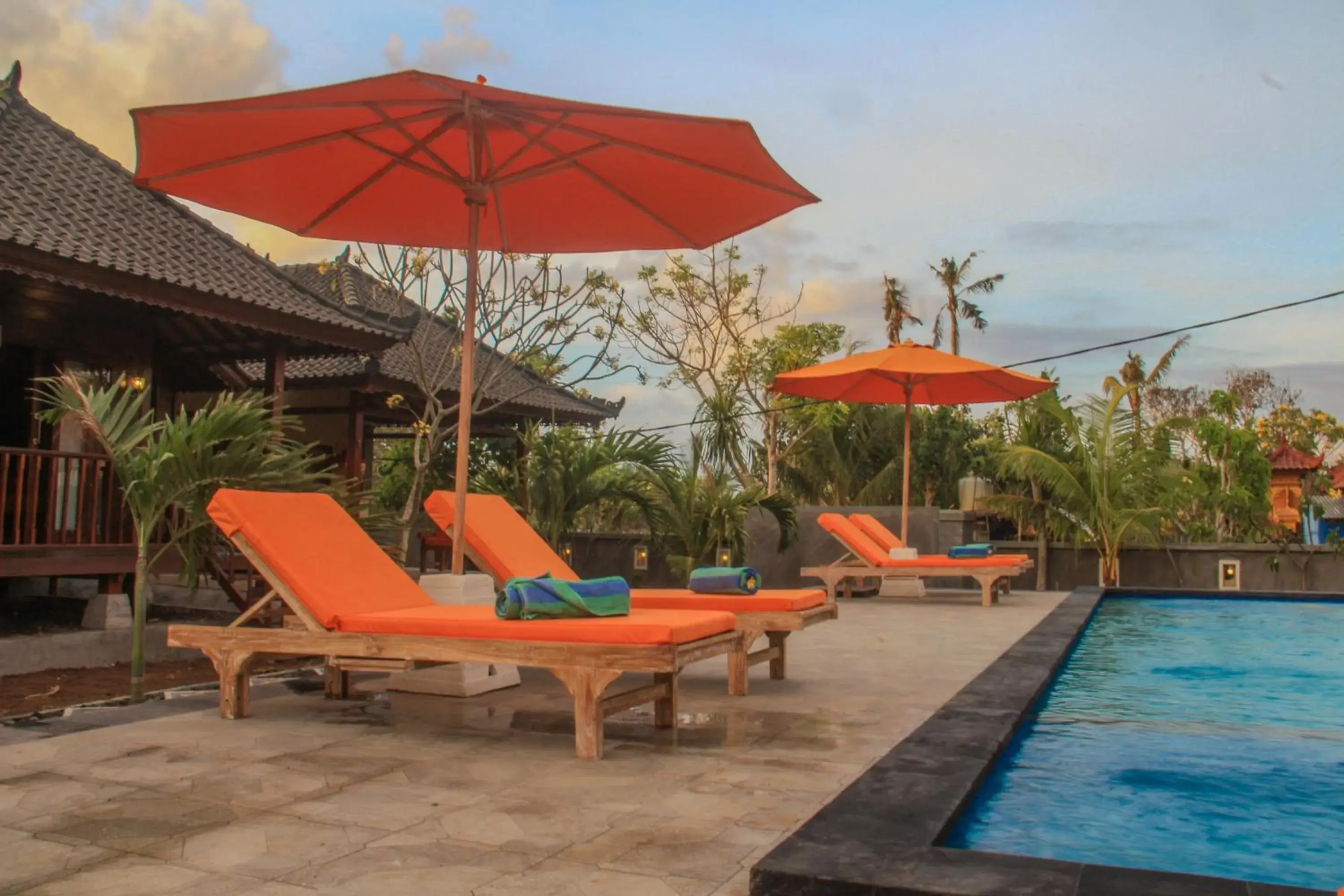 Swimming pool in Dinatah Lembongan Villas Swimming pool in Dinatah Lembongan Villas