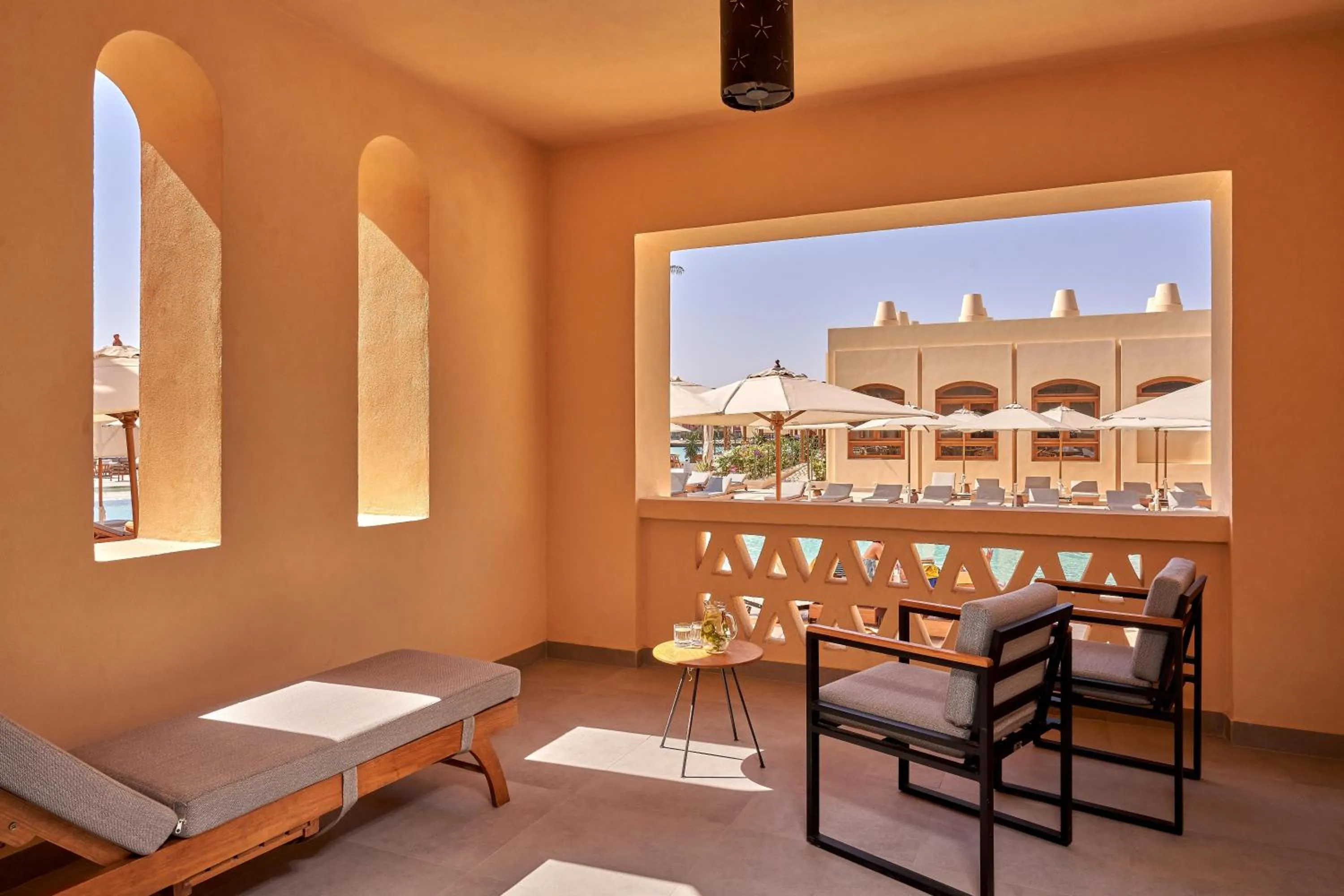 Balcony/Terrace in Steigenberger Golf Resort El Gouna