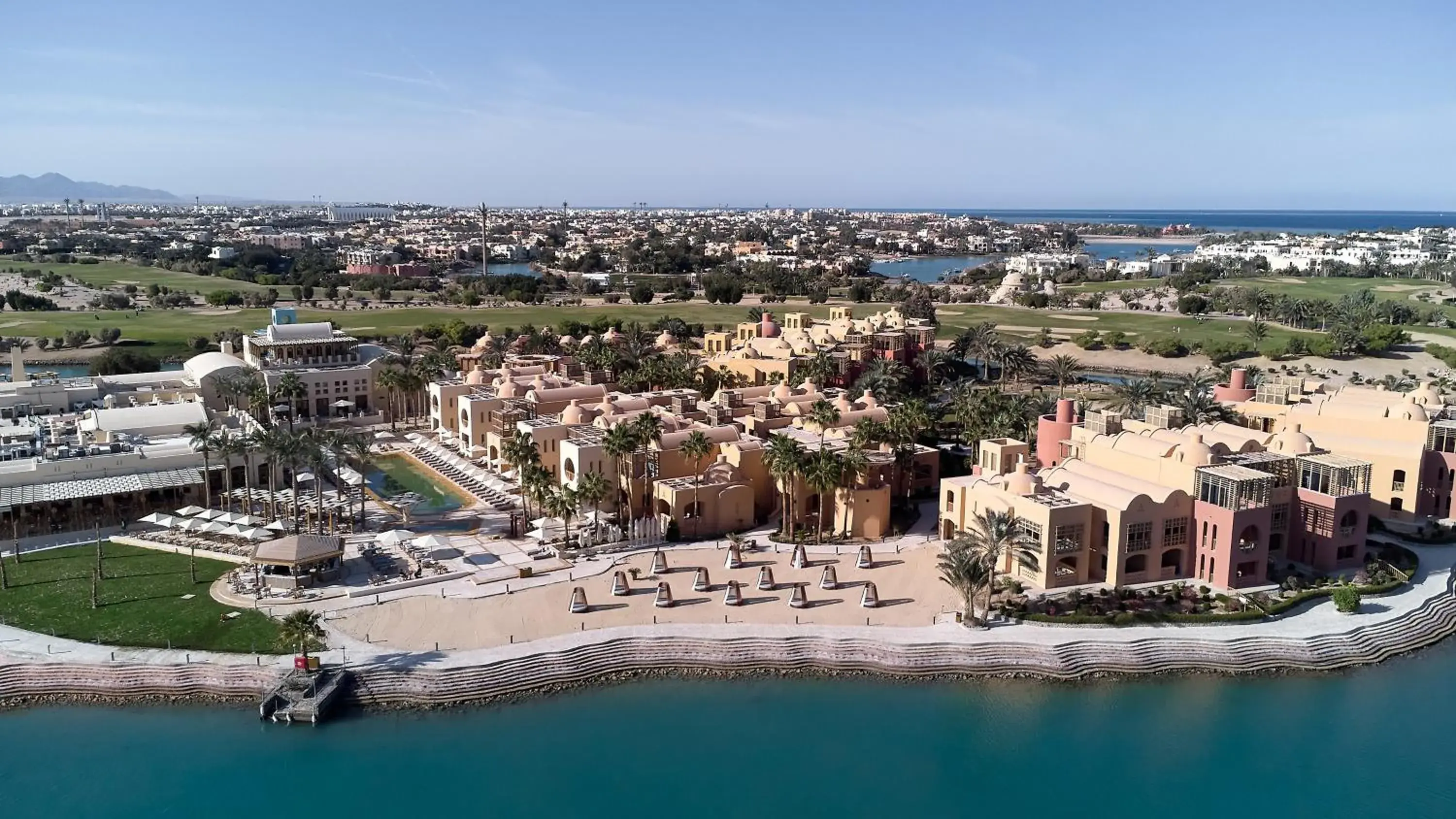 Property building in Steigenberger Golf Resort El Gouna Property building in Steigenberger Golf Resort El Gouna