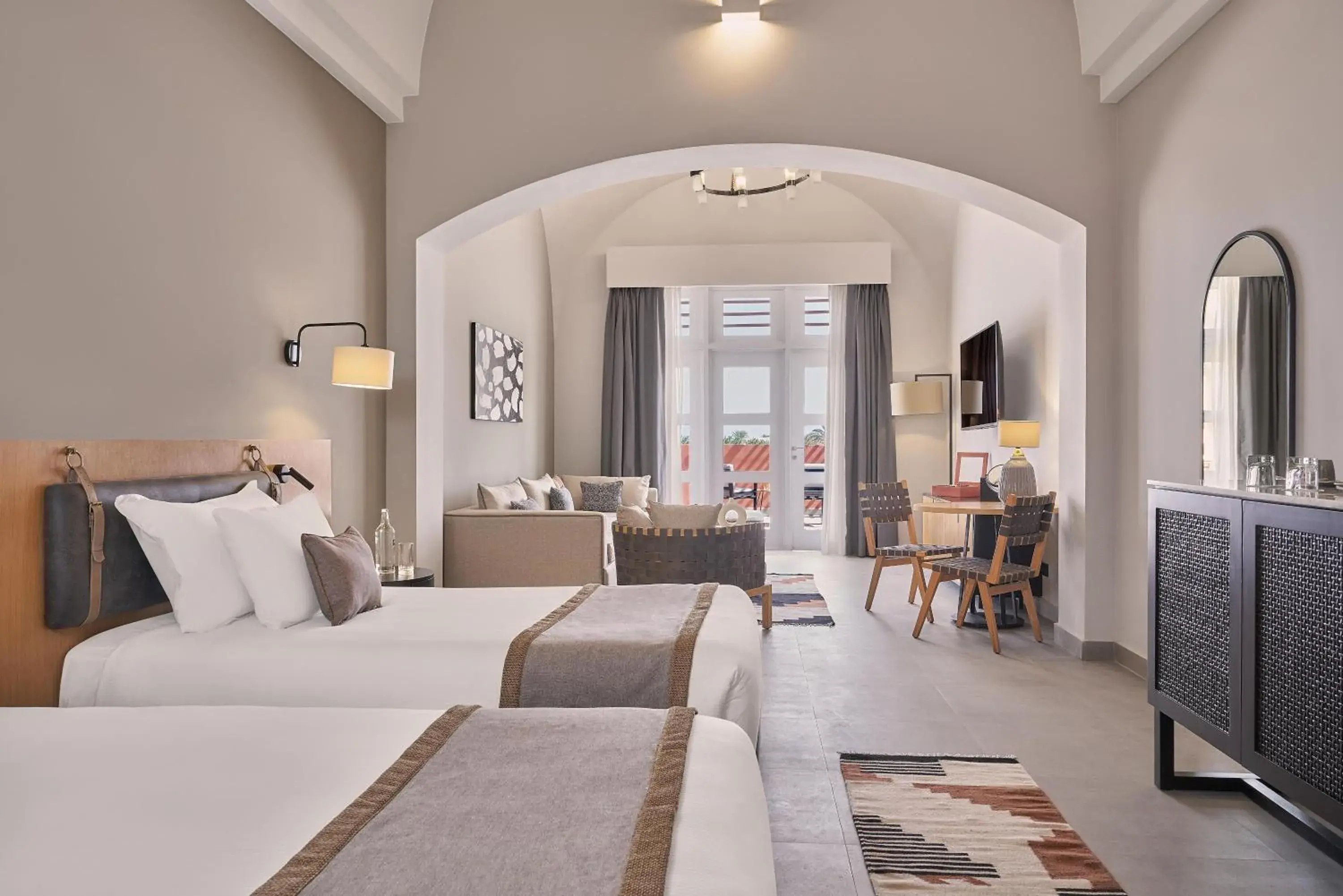 Photo of the whole room, Bed in Steigenberger Golf Resort El Gouna Photo of the whole room, Bed in Steigenberger Golf Resort El Gouna