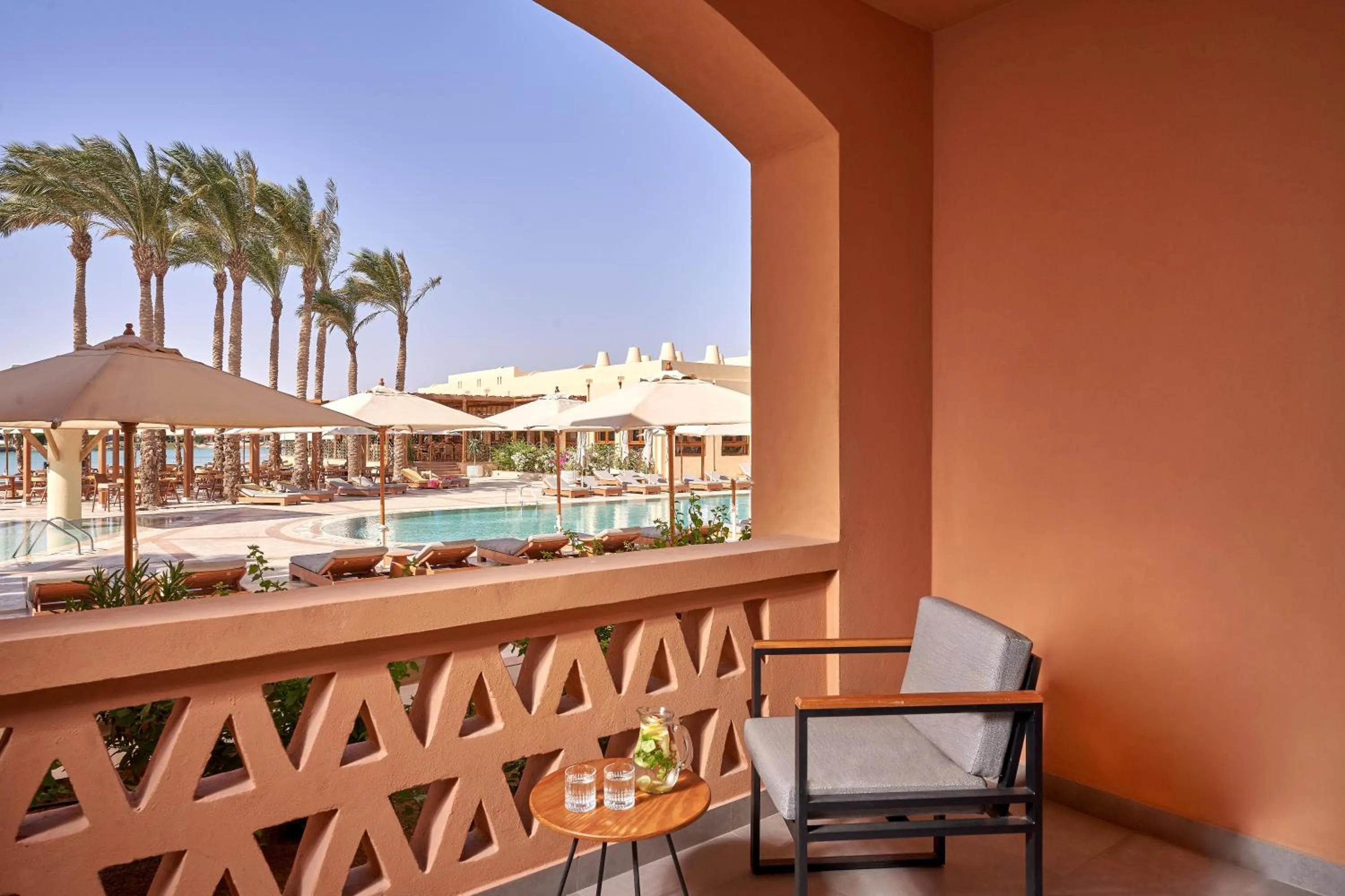 Balcony/Terrace in Steigenberger Golf Resort El Gouna