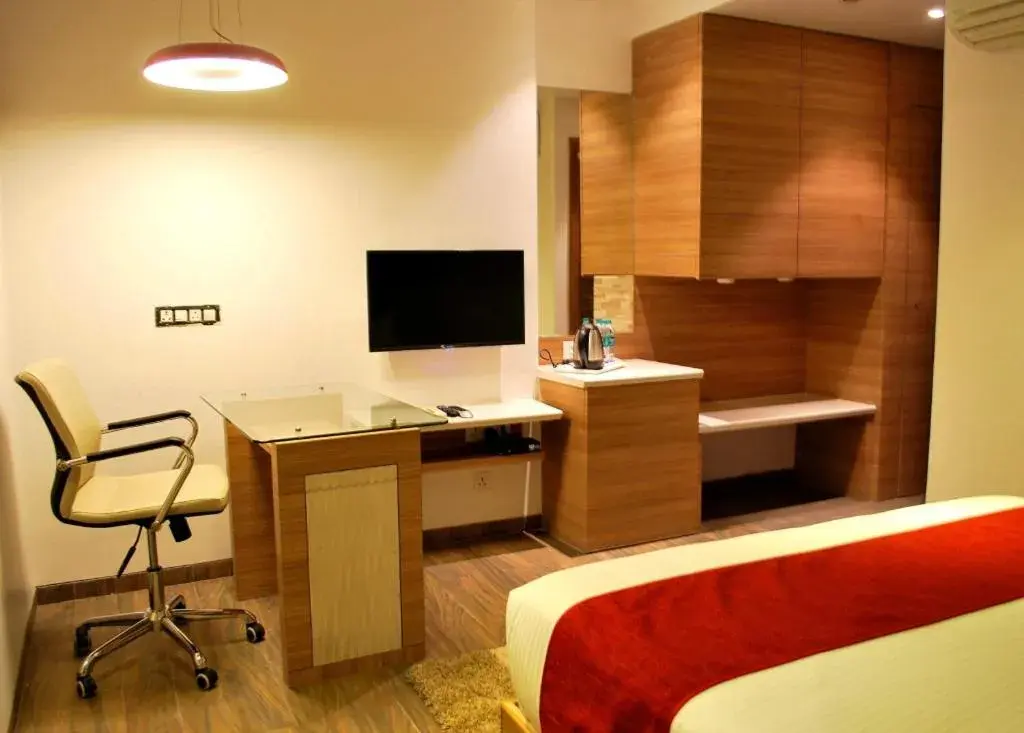 TV and multimedia, Bed in Urban Hermitage TV and multimedia, Bed in Urban Hermitage