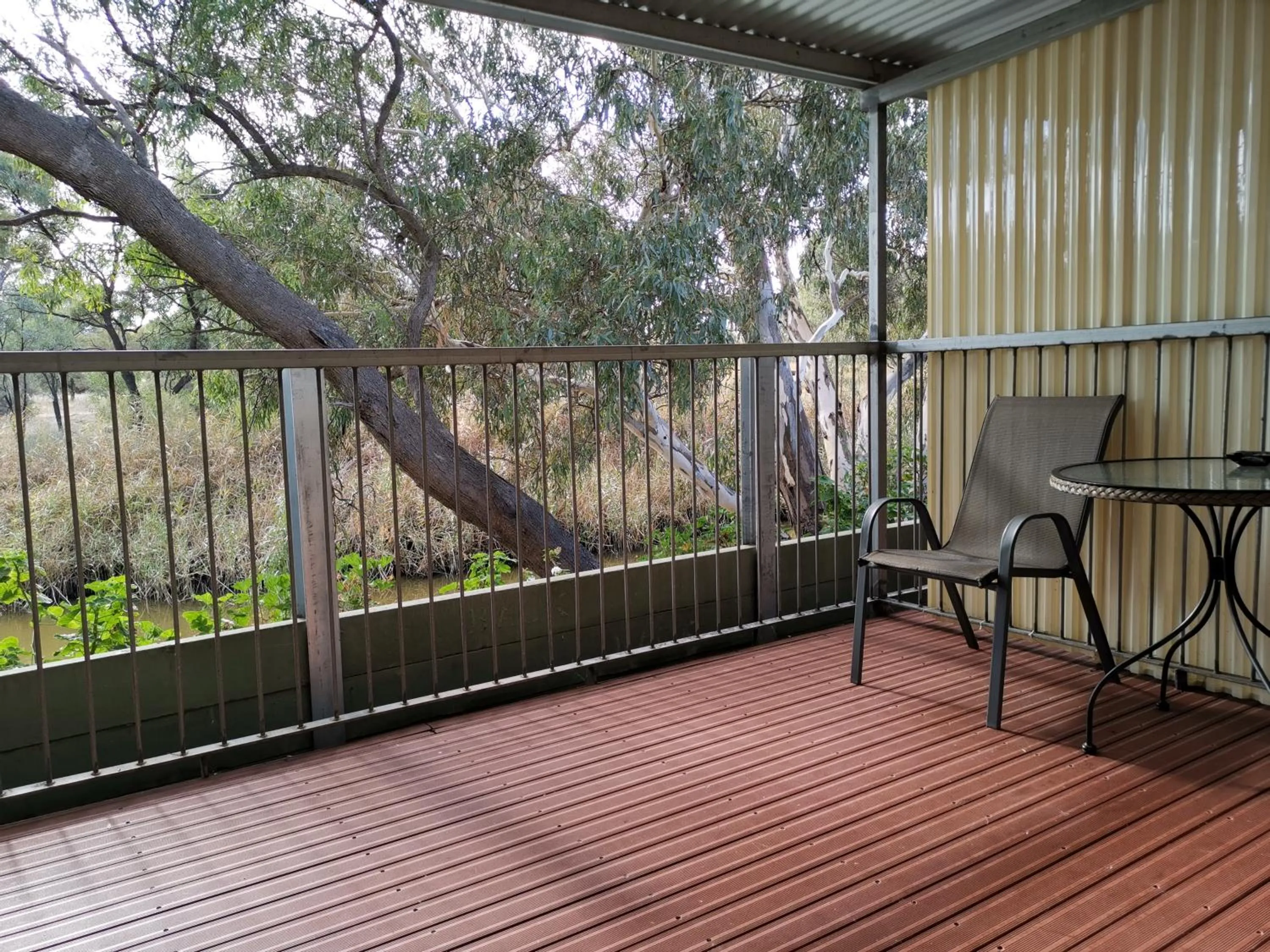 River view in Donald Riverside Motel