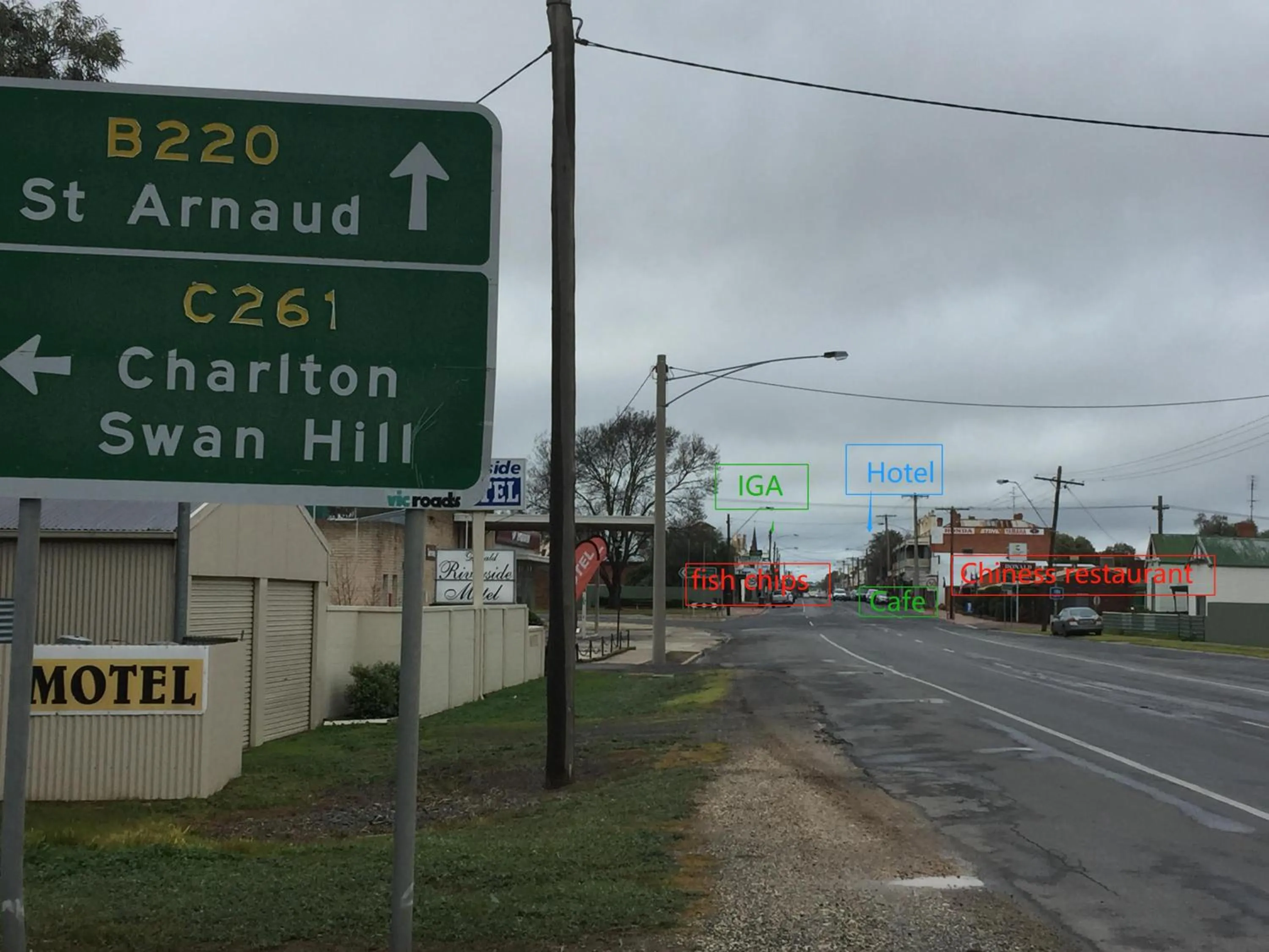 Neighbourhood in Donald Riverside Motel