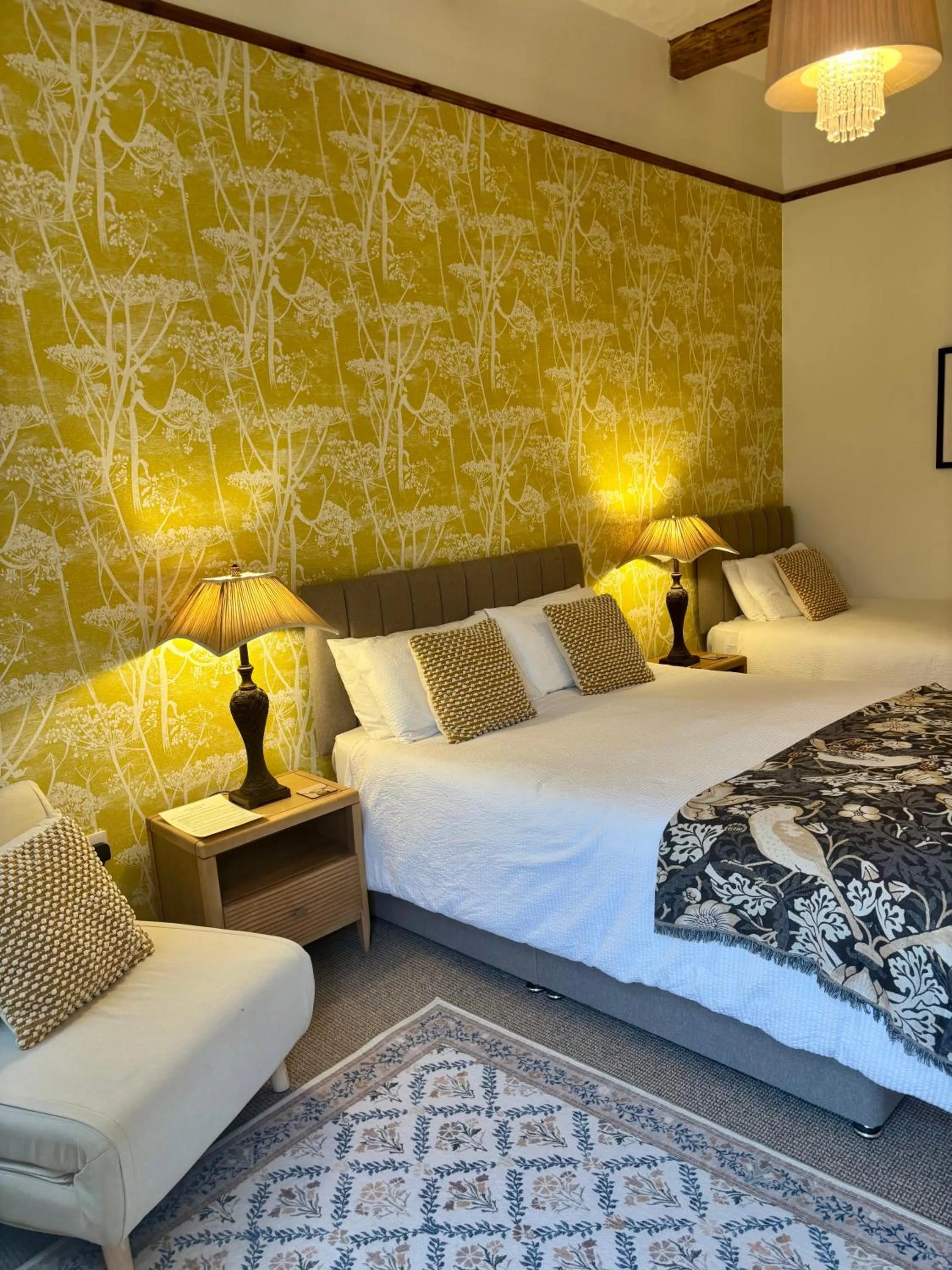 Bed in Blenkinsopp Castle Inn