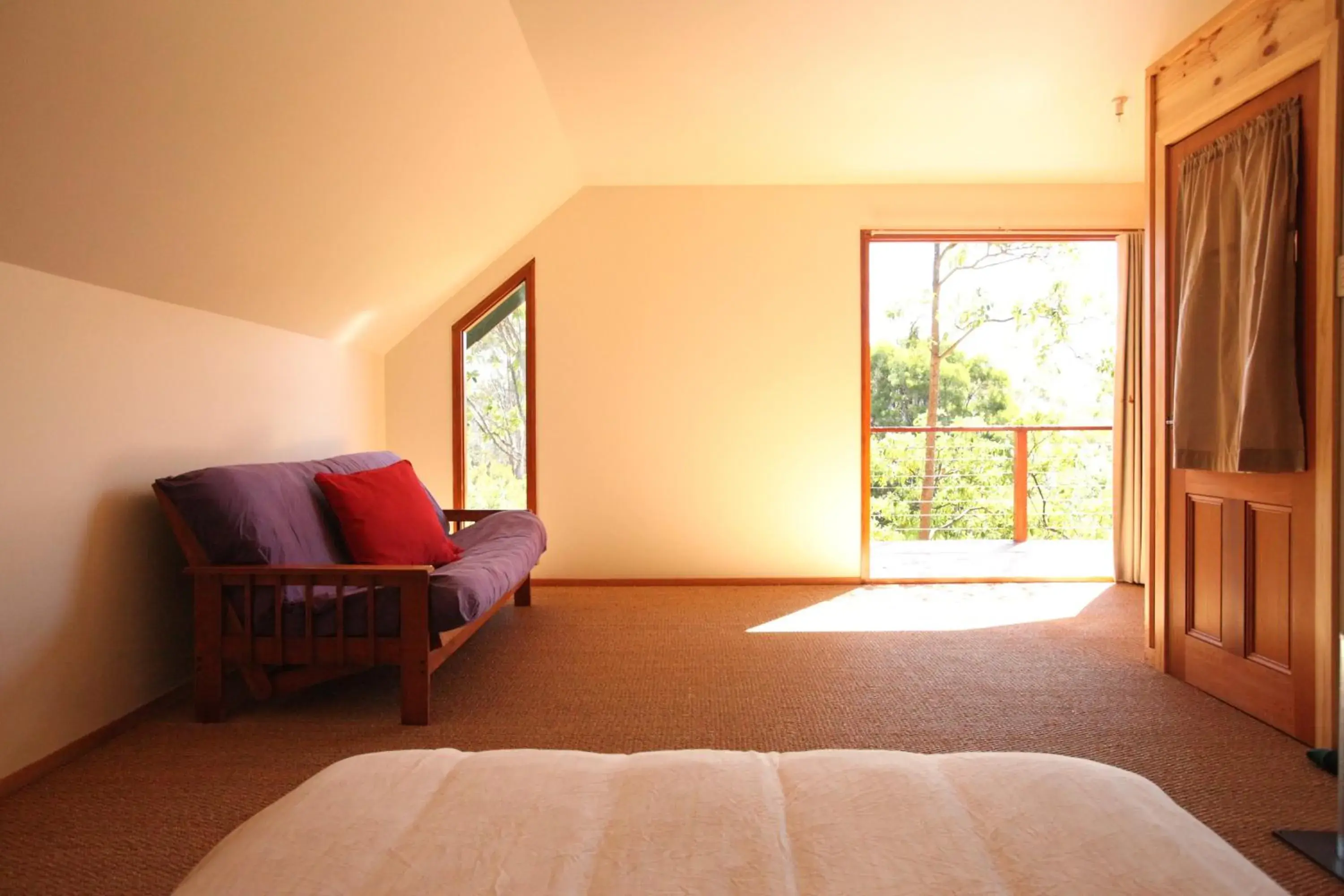 Huon Pine Room in Tranquil Point Huon Pine Room in Tranquil Point