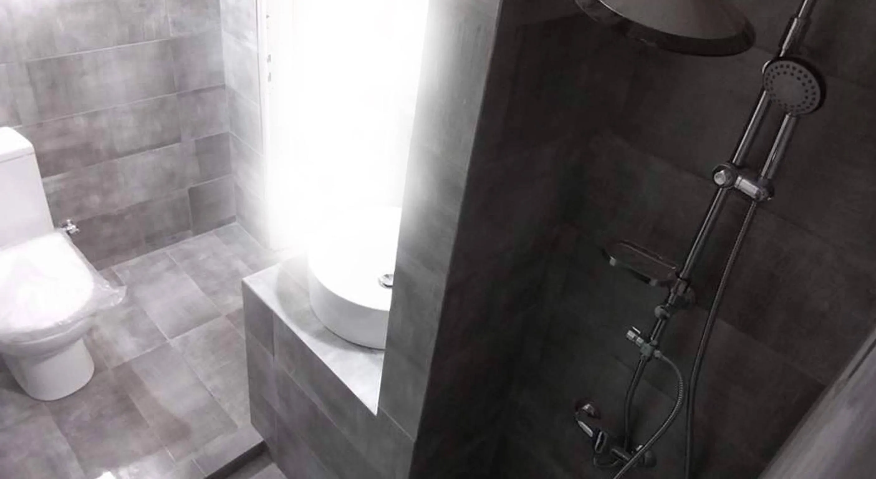 Shower in Filio Guesthouse