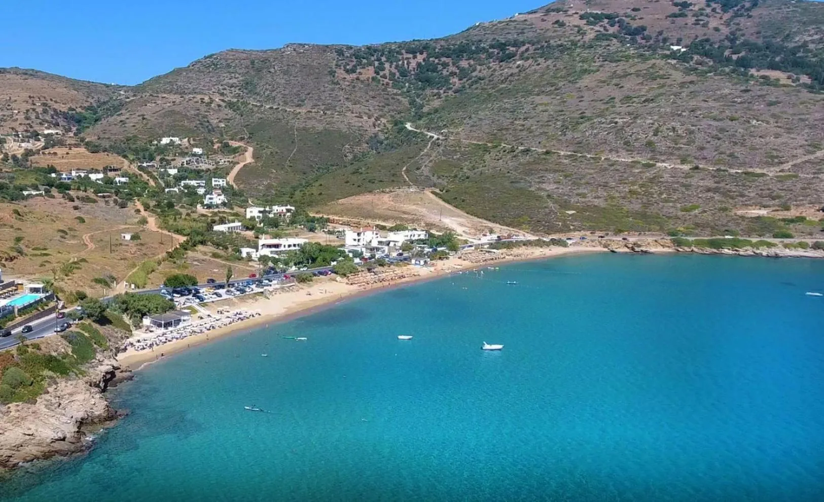 Beach in Filio Guesthouse