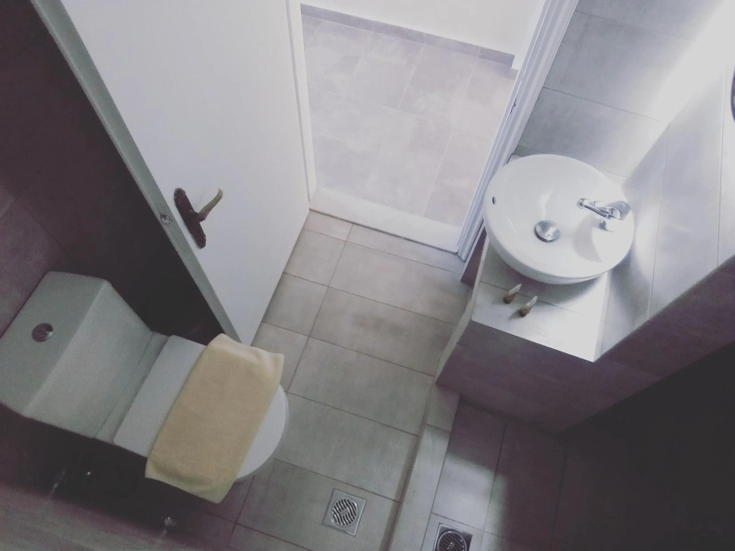Shower in Filio Guesthouse