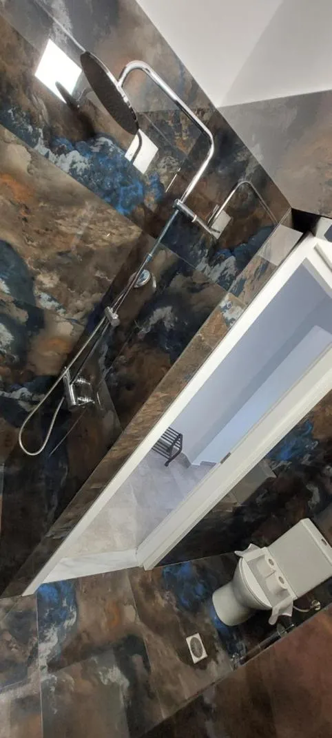 Shower in Filio Guesthouse