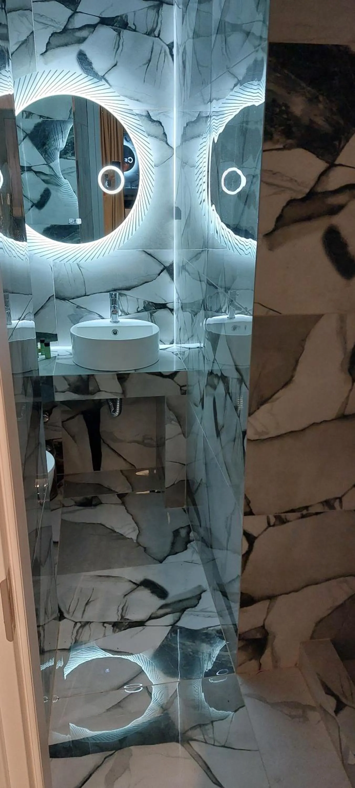 Shower in Filio Guesthouse