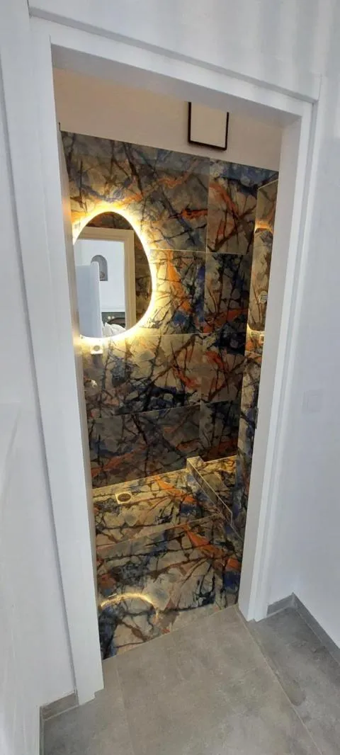 Shower in Filio Guesthouse