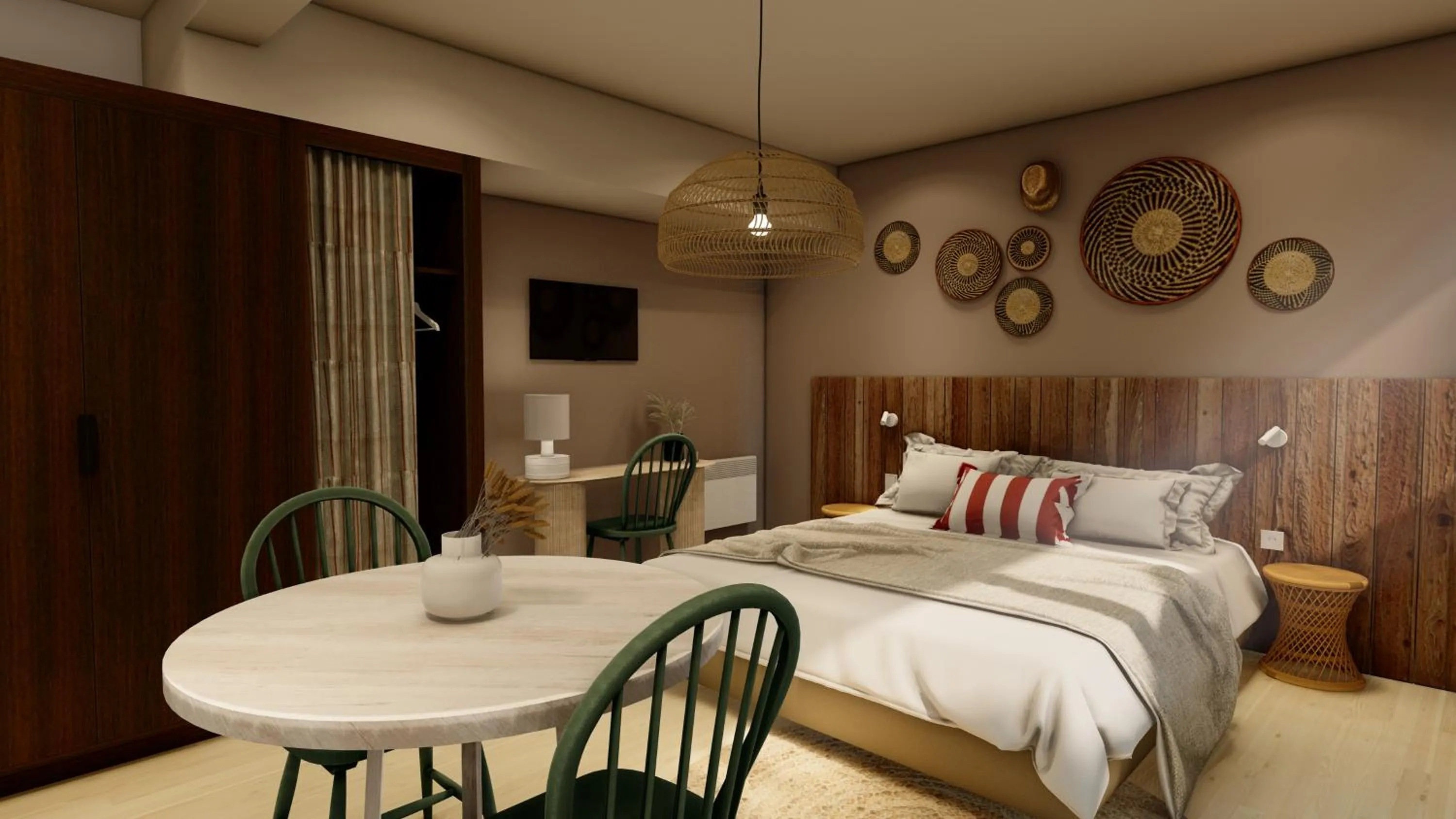 Photo of the whole room, Bed in Belambra Clubs La Grande Motte - Petite Camargue Presqu'île Du Ponant