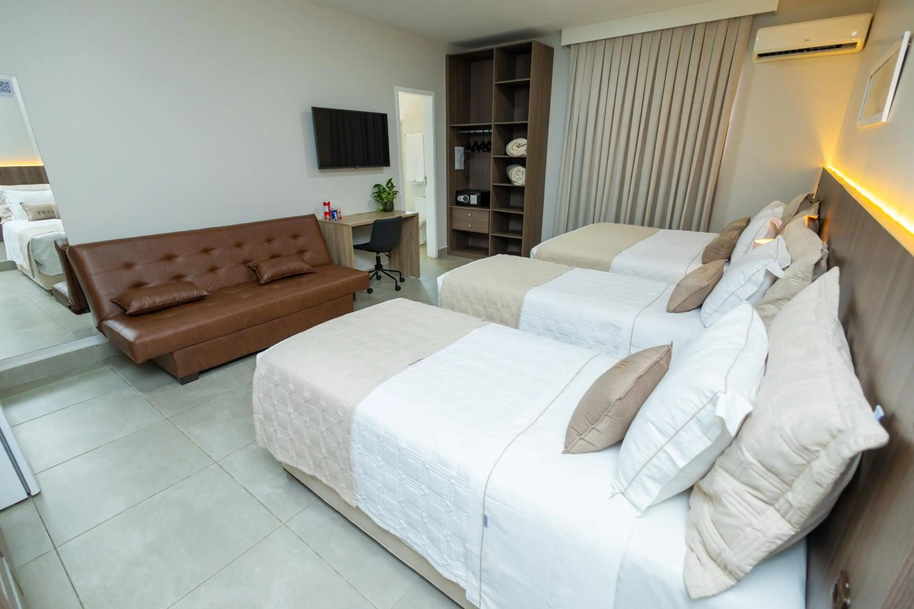 Bed in Concept Hotel Flat