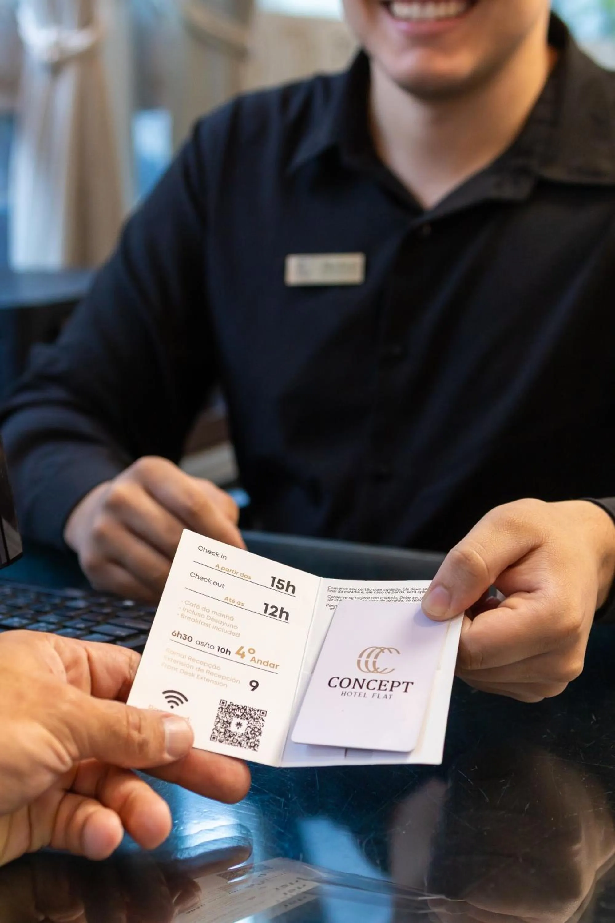 Lobby or reception in Concept Hotel Flat