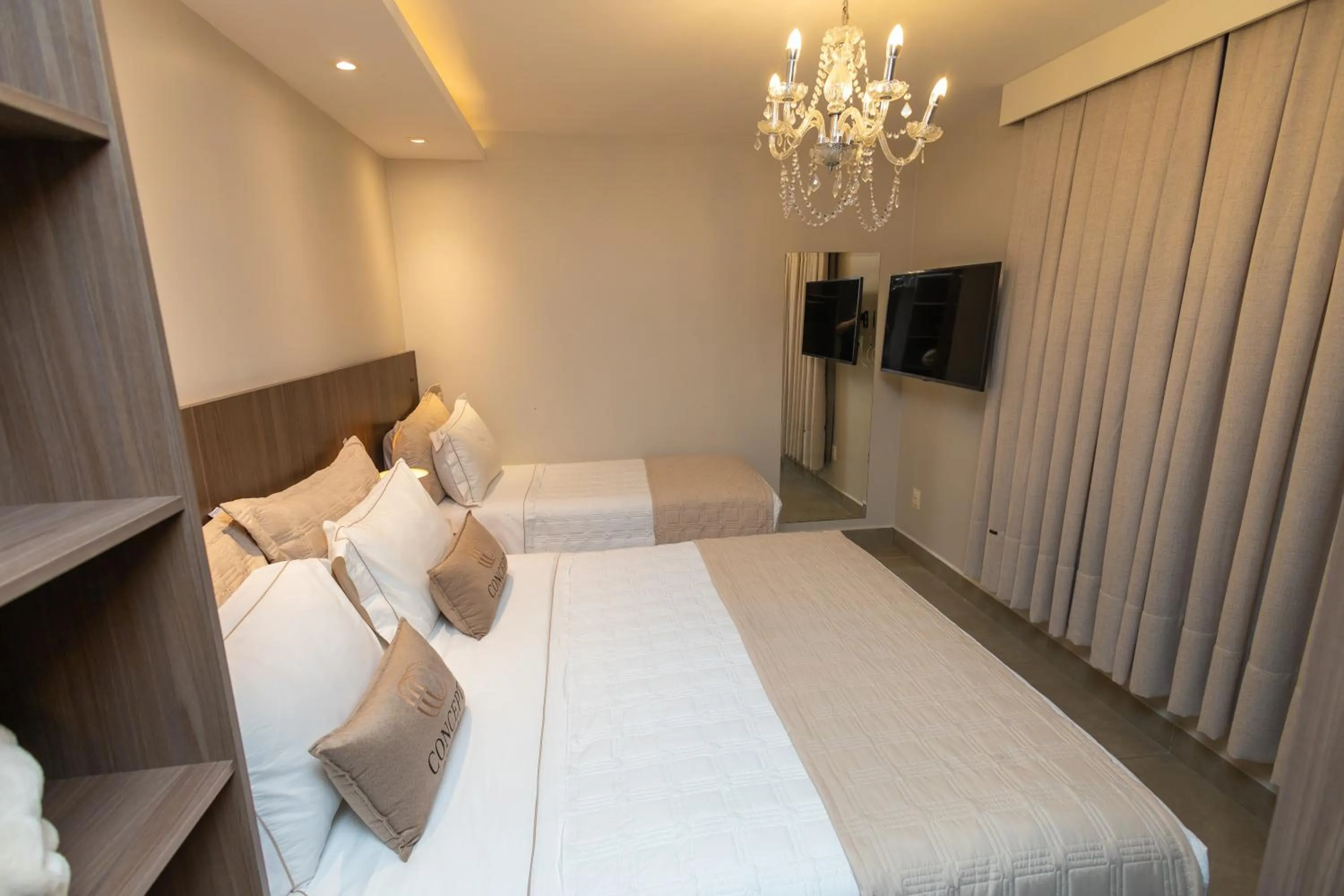 Bed in Concept Hotel Flat