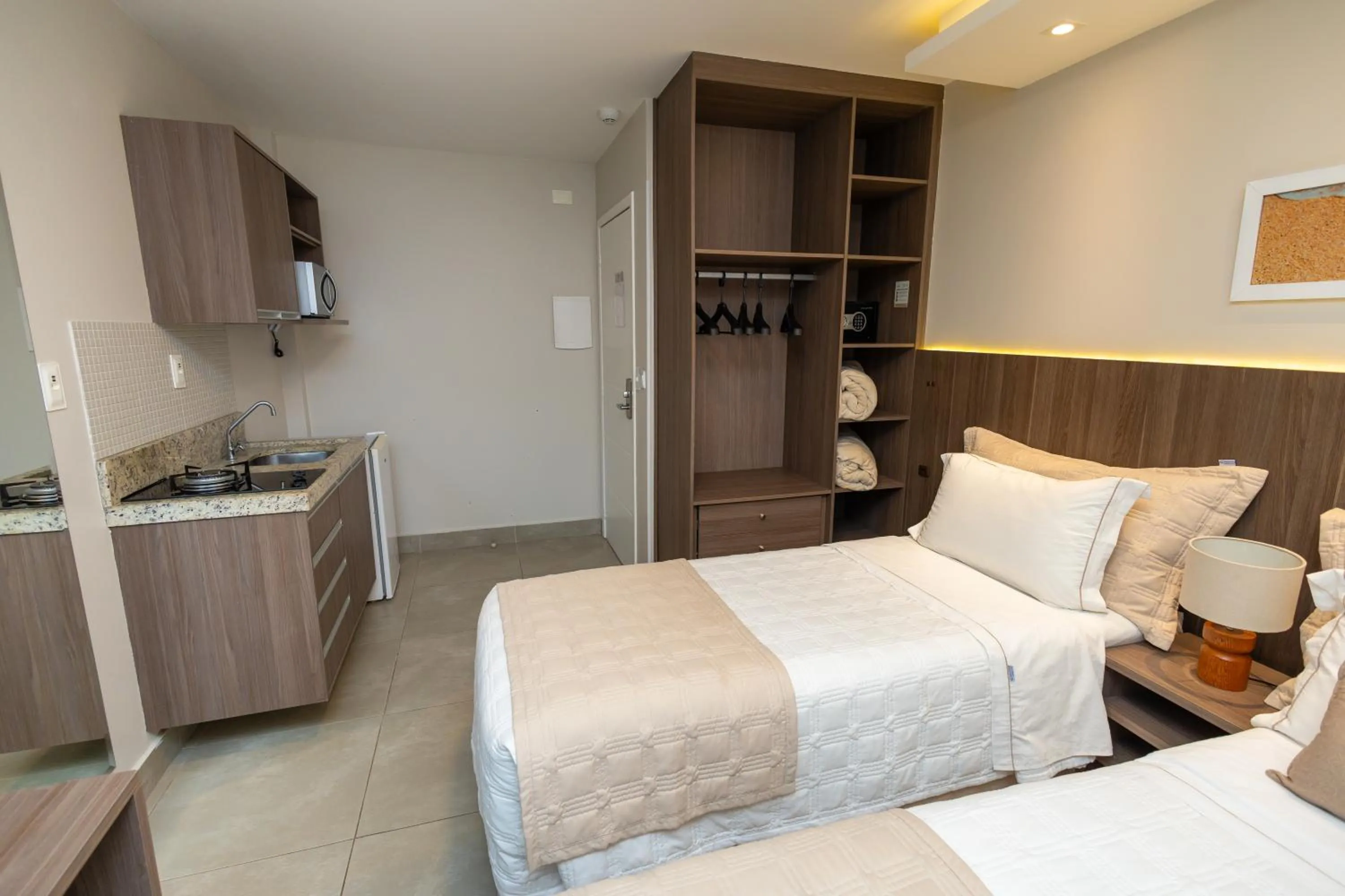 Bed in Concept Hotel Flat