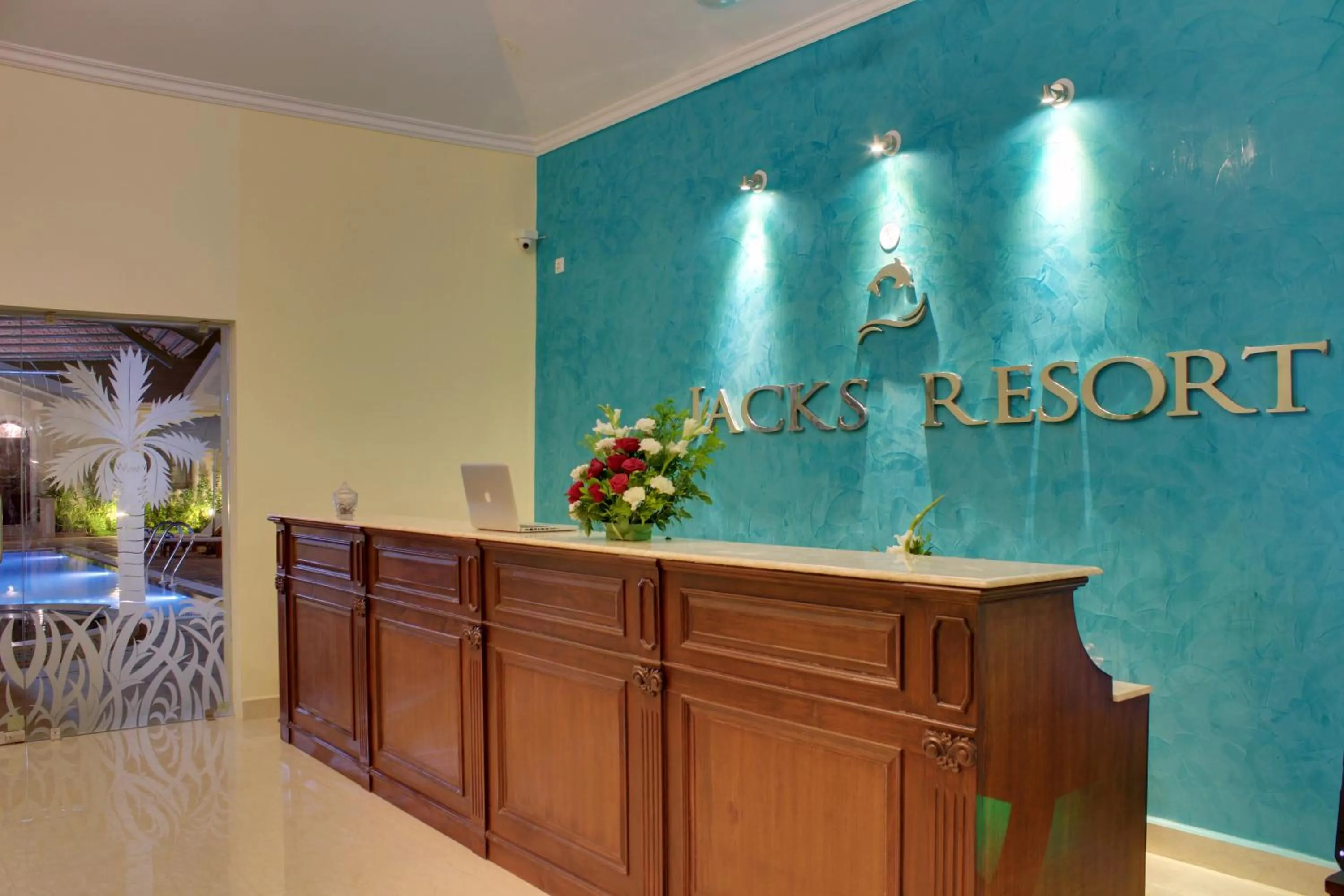 Lobby or reception in Jacks Resort