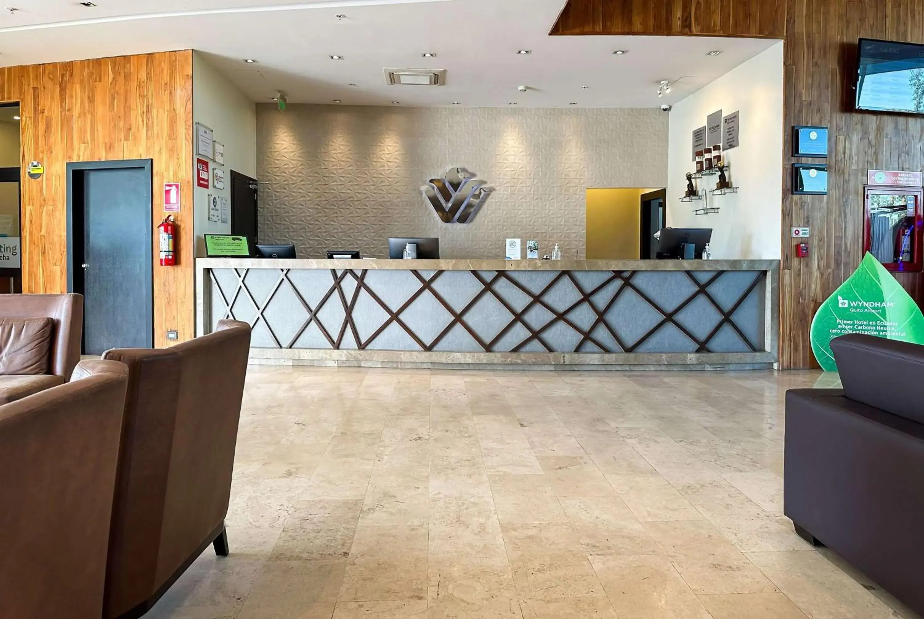 Lobby or reception in Wyndham Quito Airport Lobby or reception in Wyndham Quito Airport