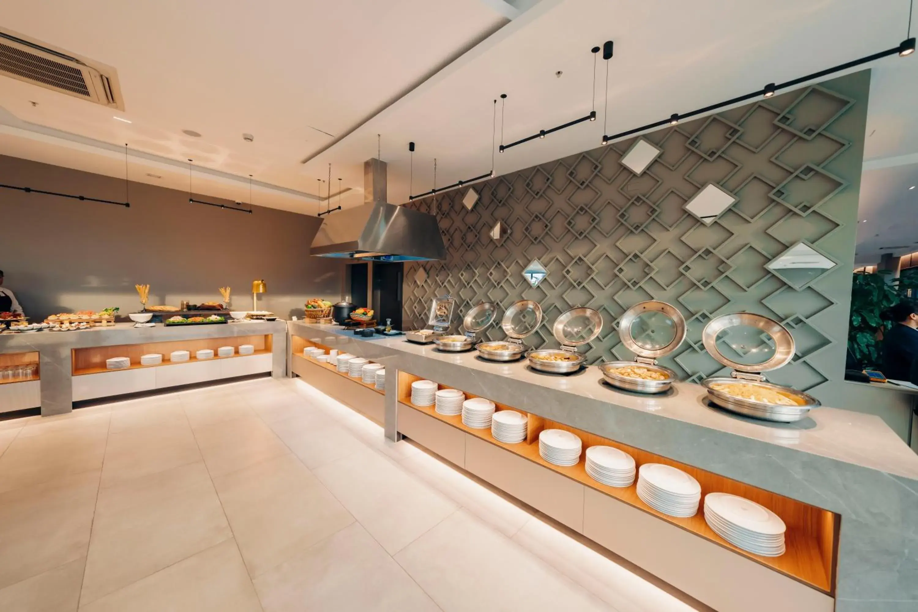 Buffet breakfast in Wyndham Quito Airport Buffet breakfast in Wyndham Quito Airport