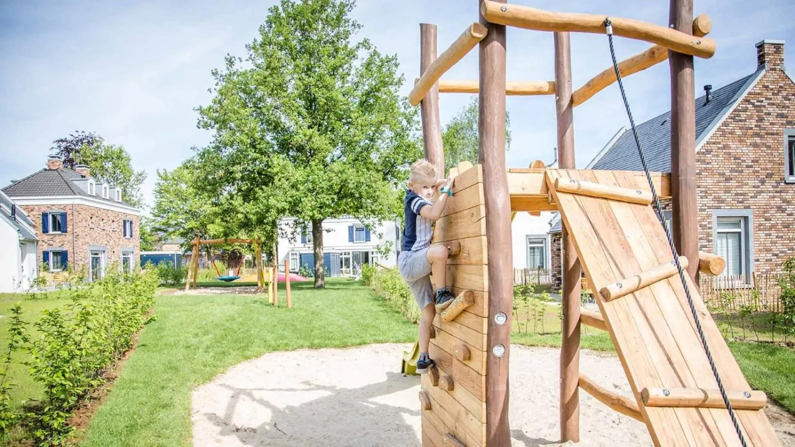 Children play ground in Dormio Resort Maastricht