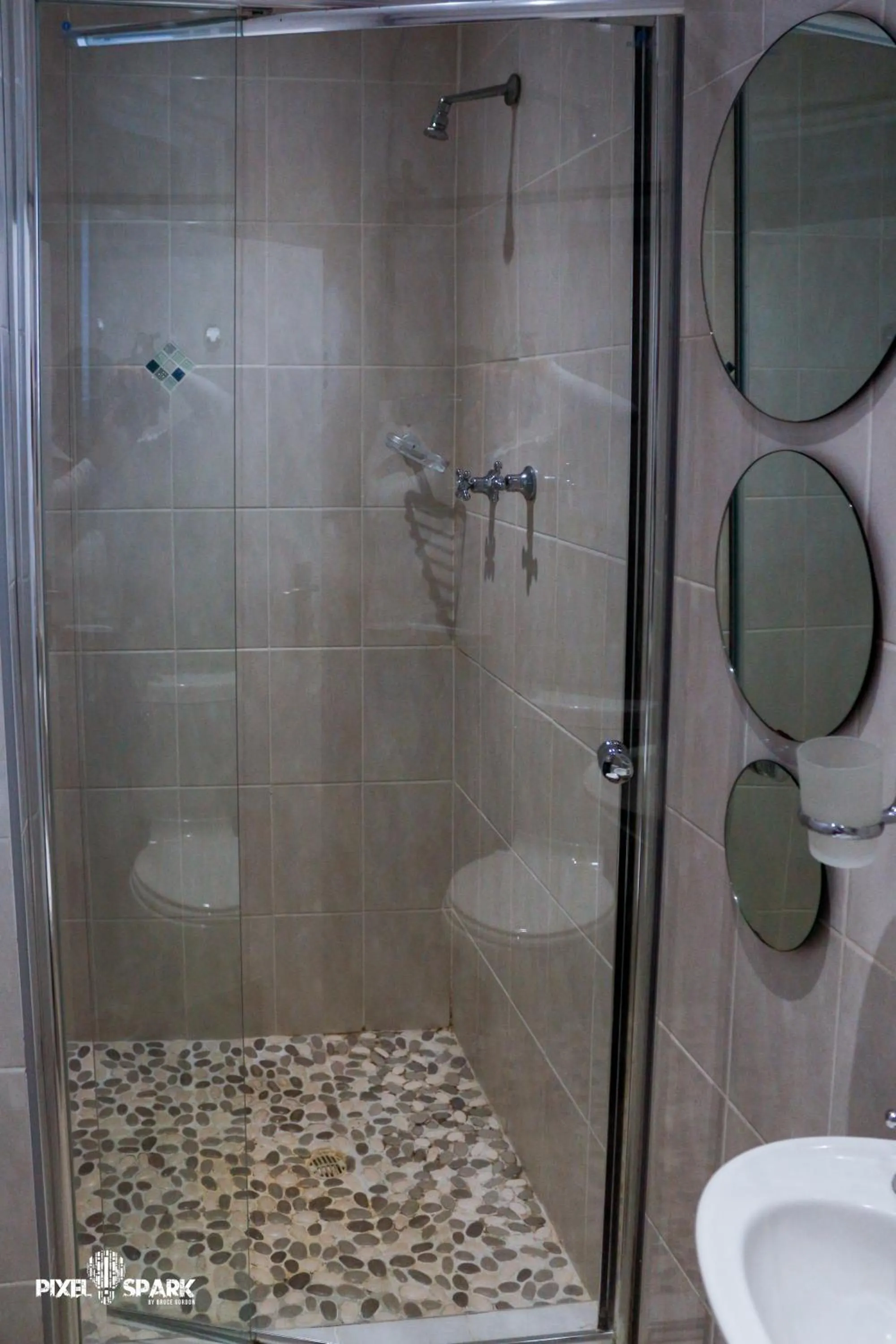 Shower in Tyday Accommodation