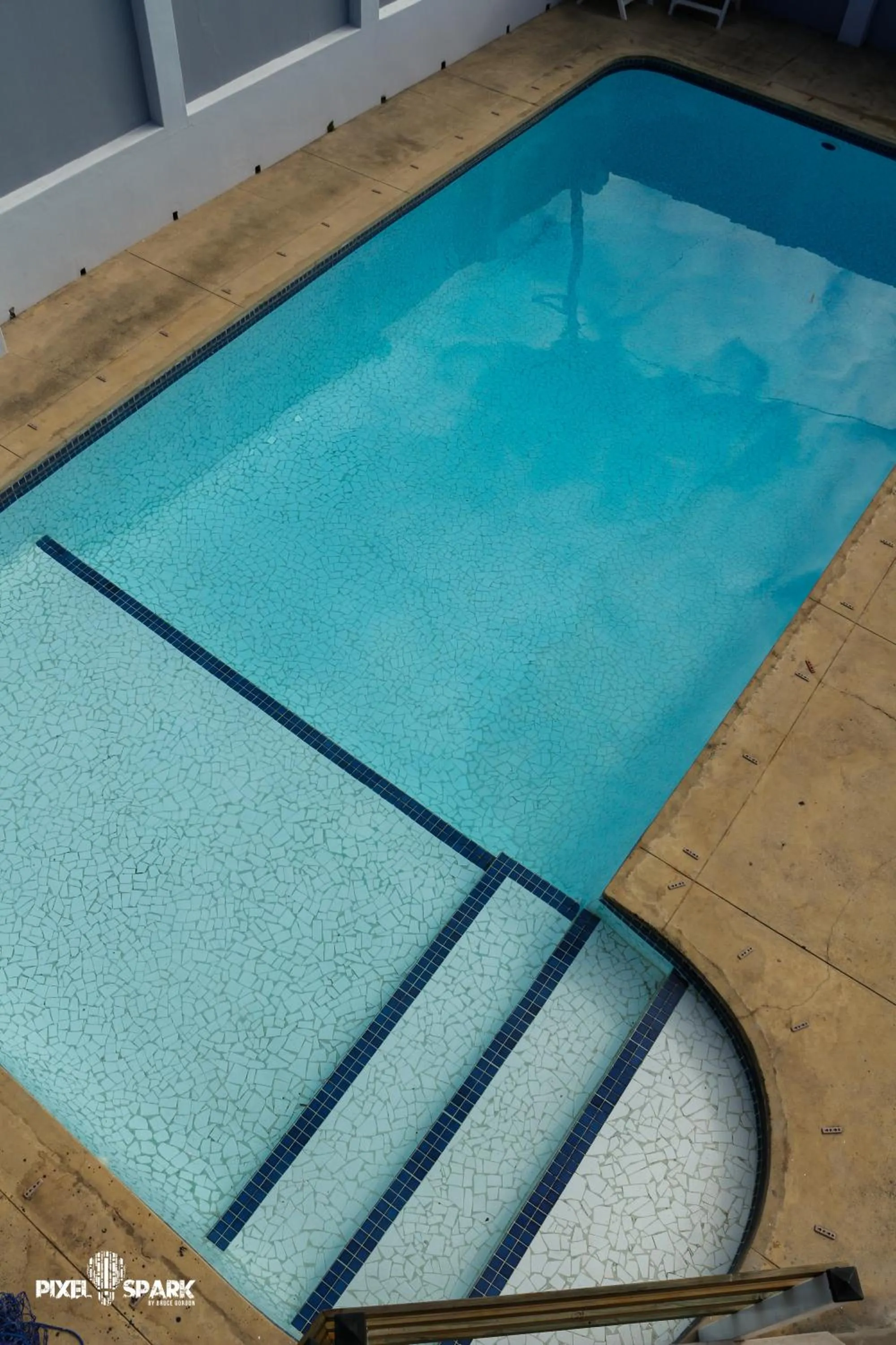 Swimming pool in Tyday Accommodation