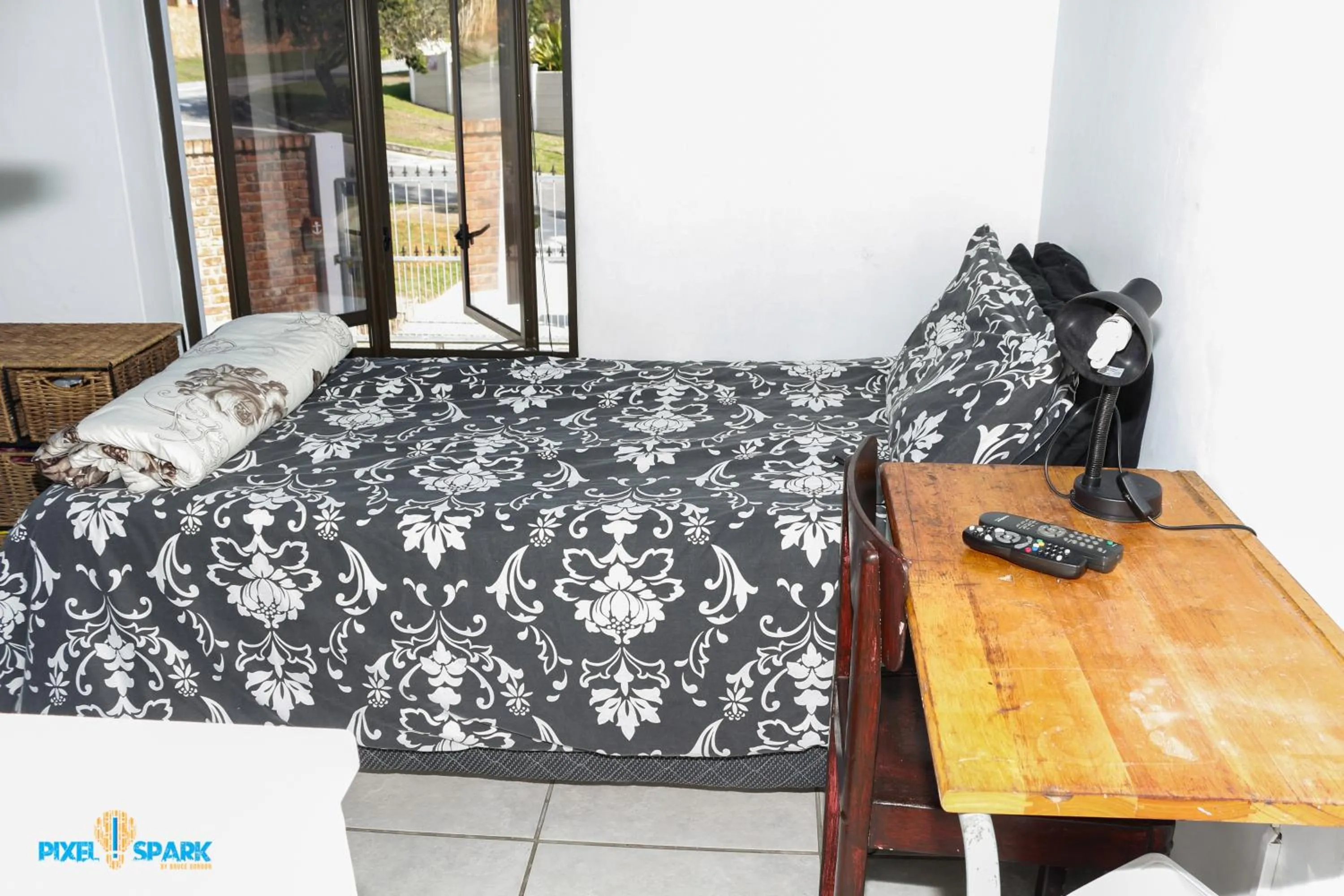 Bed in Tyday Accommodation