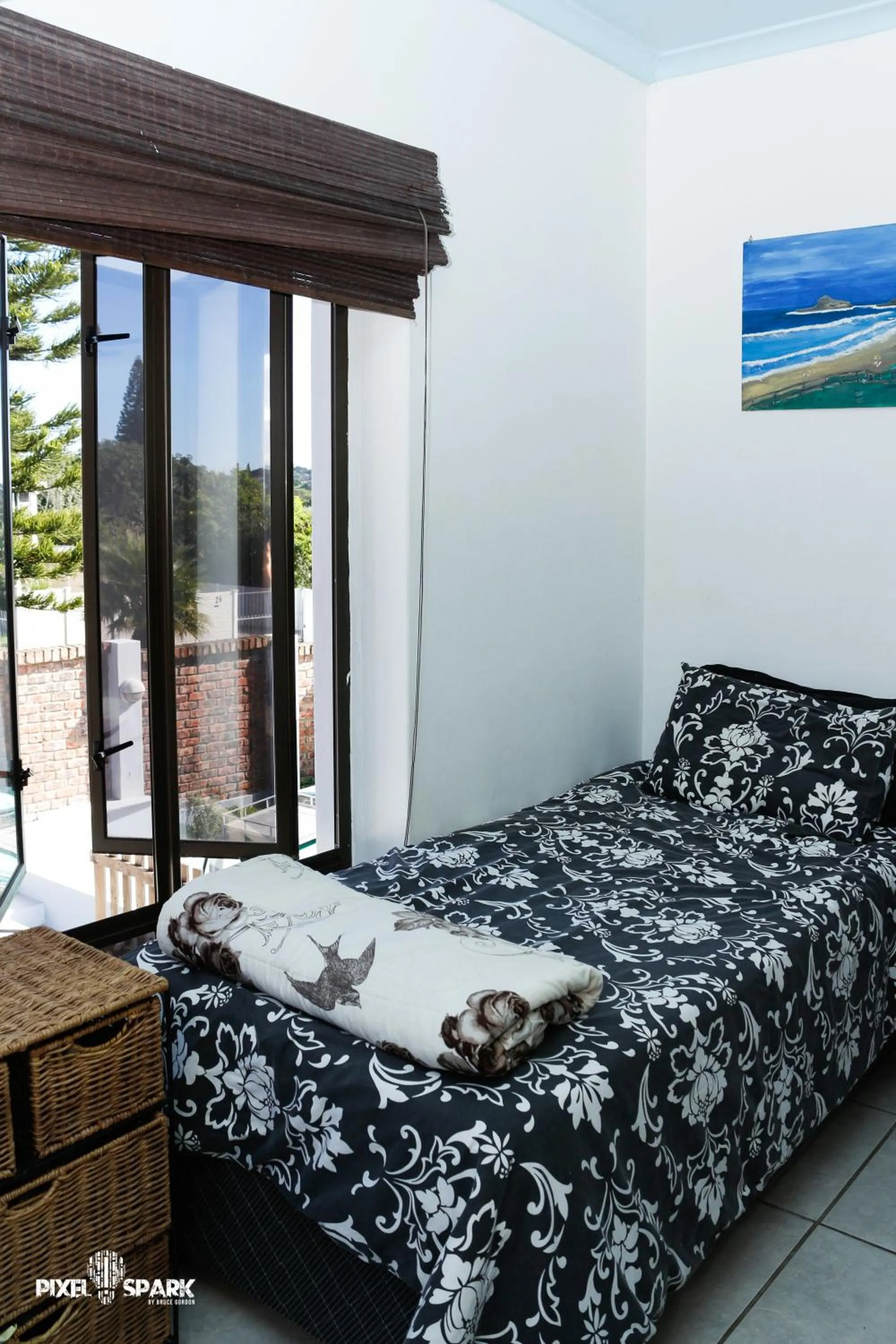 Bed in Tyday Accommodation